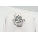 2.57ct European Old Cut Diamond Solitaire Ring - *** £20,000 valuation/report