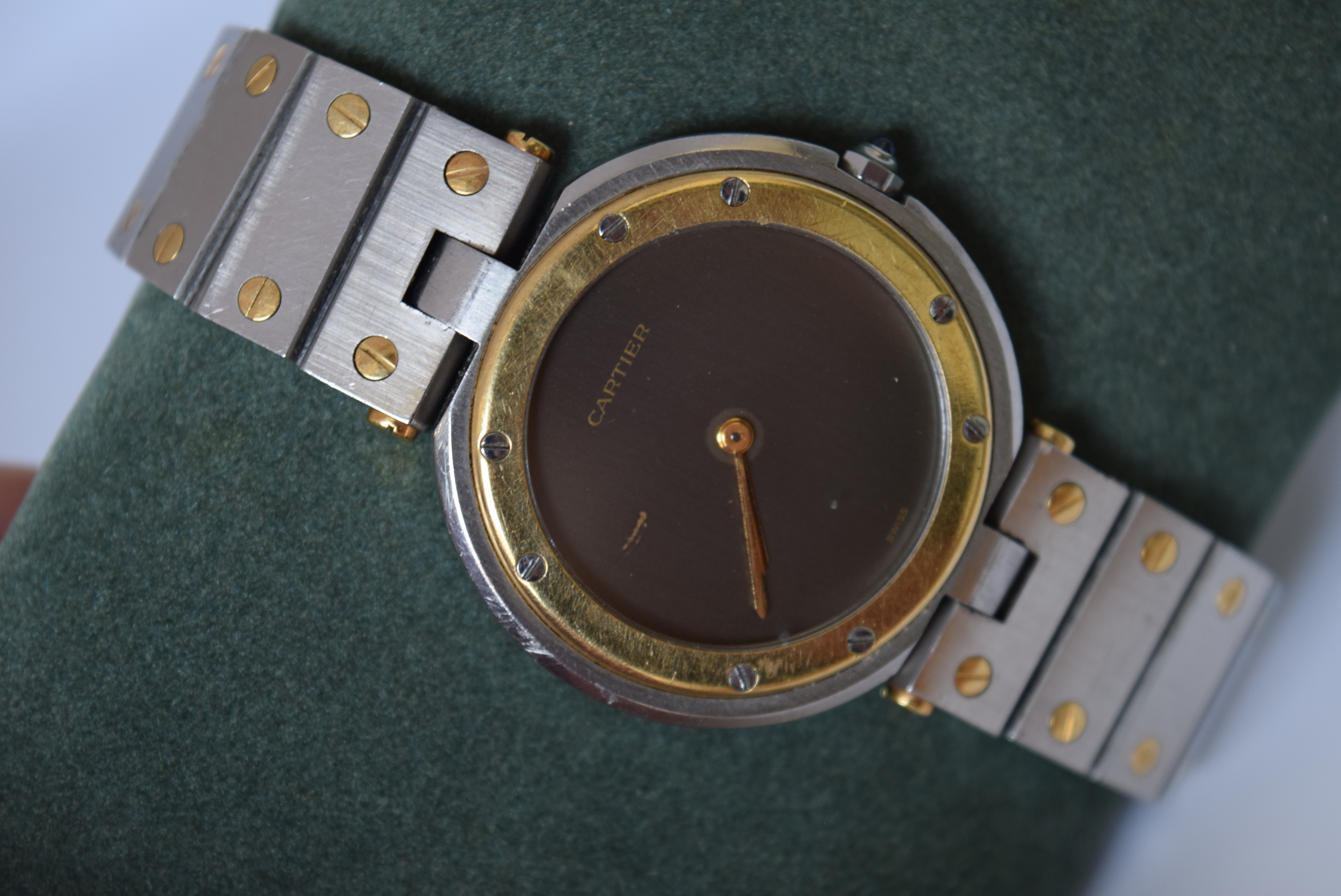 CARTIER WRIST WATCH IN STEEL AND GOLD - SIZE 32.5MM - Image 2 of 5