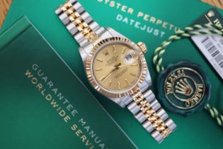 ROLEX LADY-DATEJUST 'REF. 69173' 26mm - 18k GOLD & STAINLESS STEEL