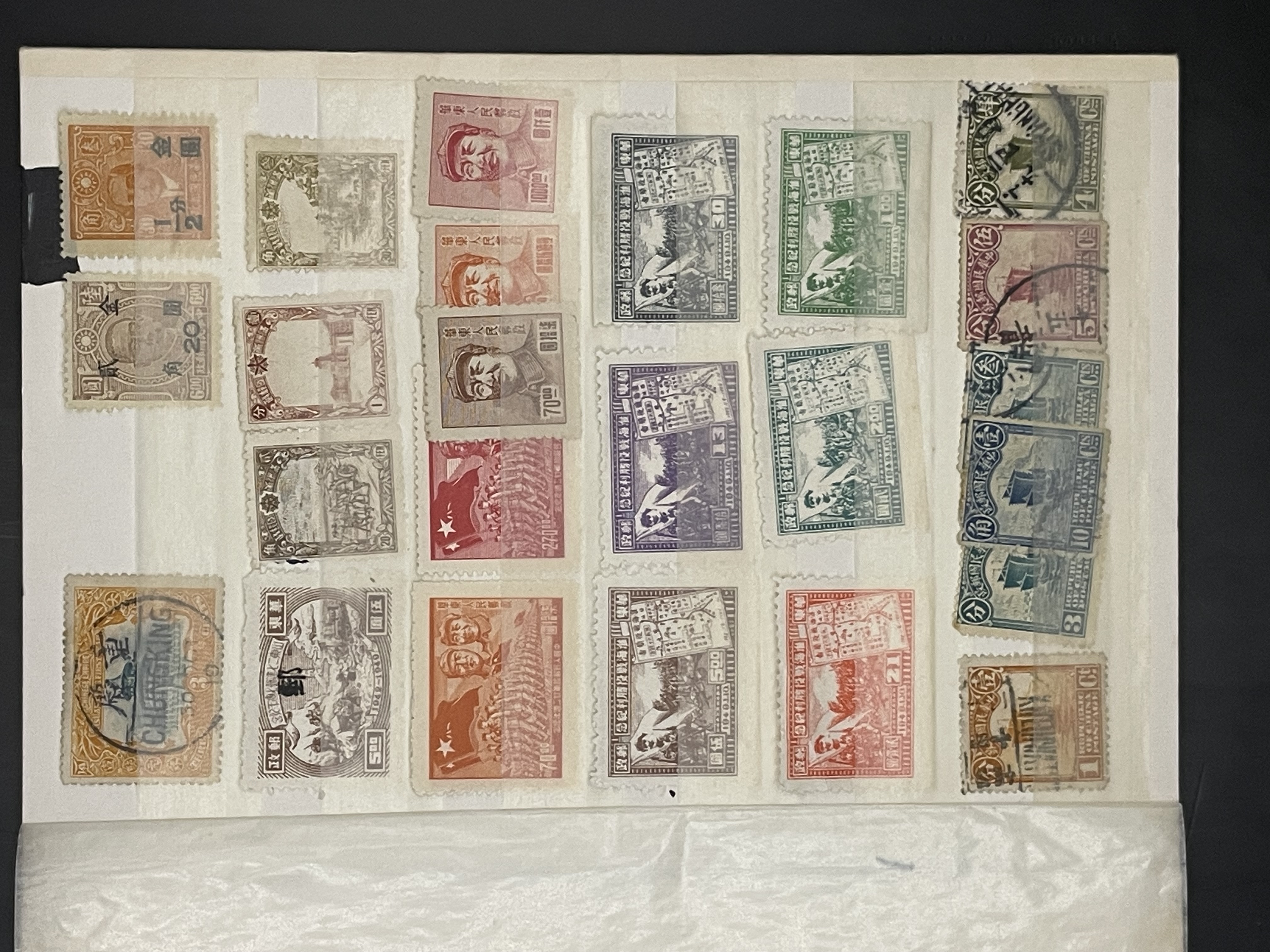 COLLECTION OF CHINESE AND JAPANESE STAMPS SOME IMPERIAL INC RARE AND COLLECTABLE - Image 2 of 10