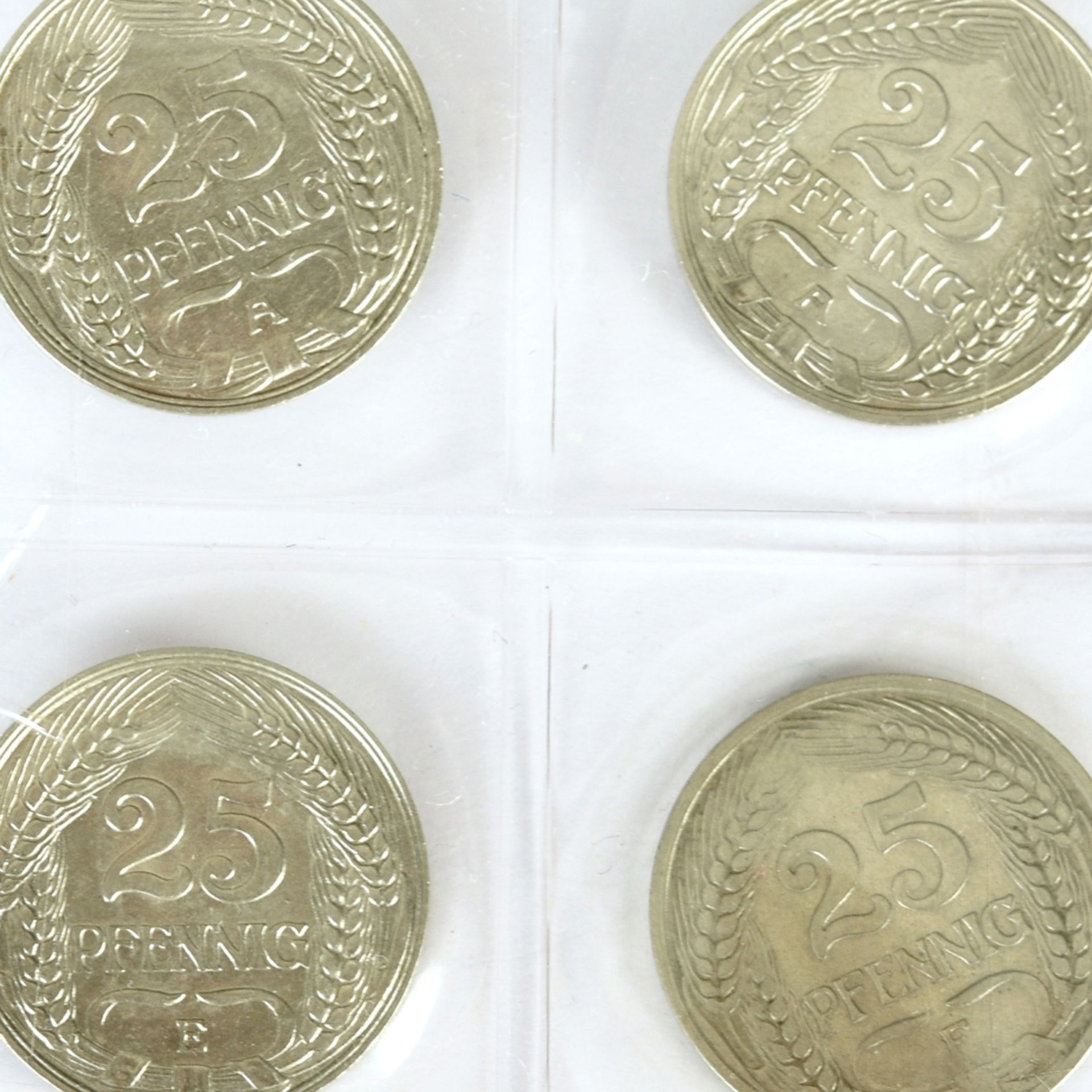 Konvolut Kleinmünzen 1910
