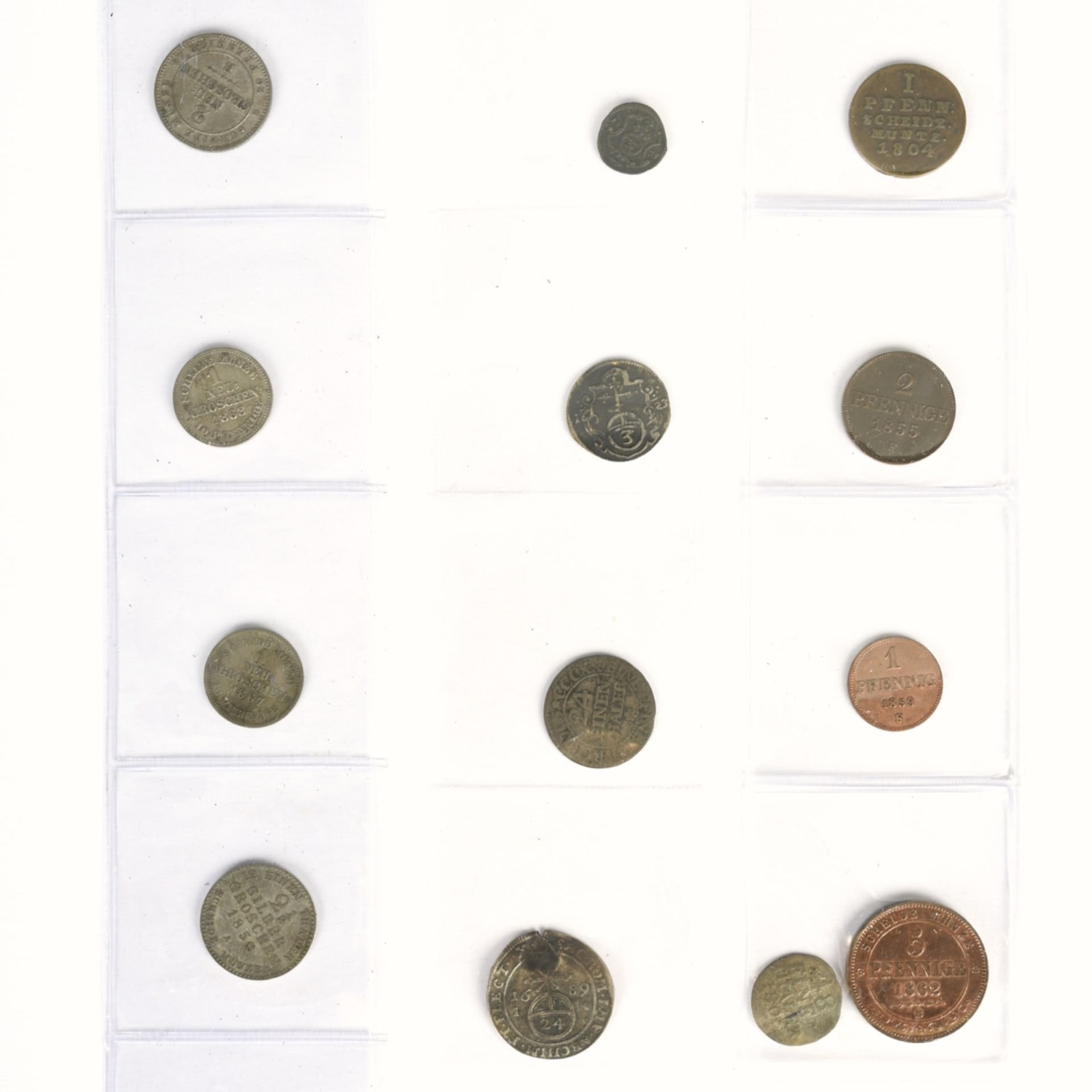 Konvolut Kleinmünzen Deutsche Staaten - Bild 2 aus 3