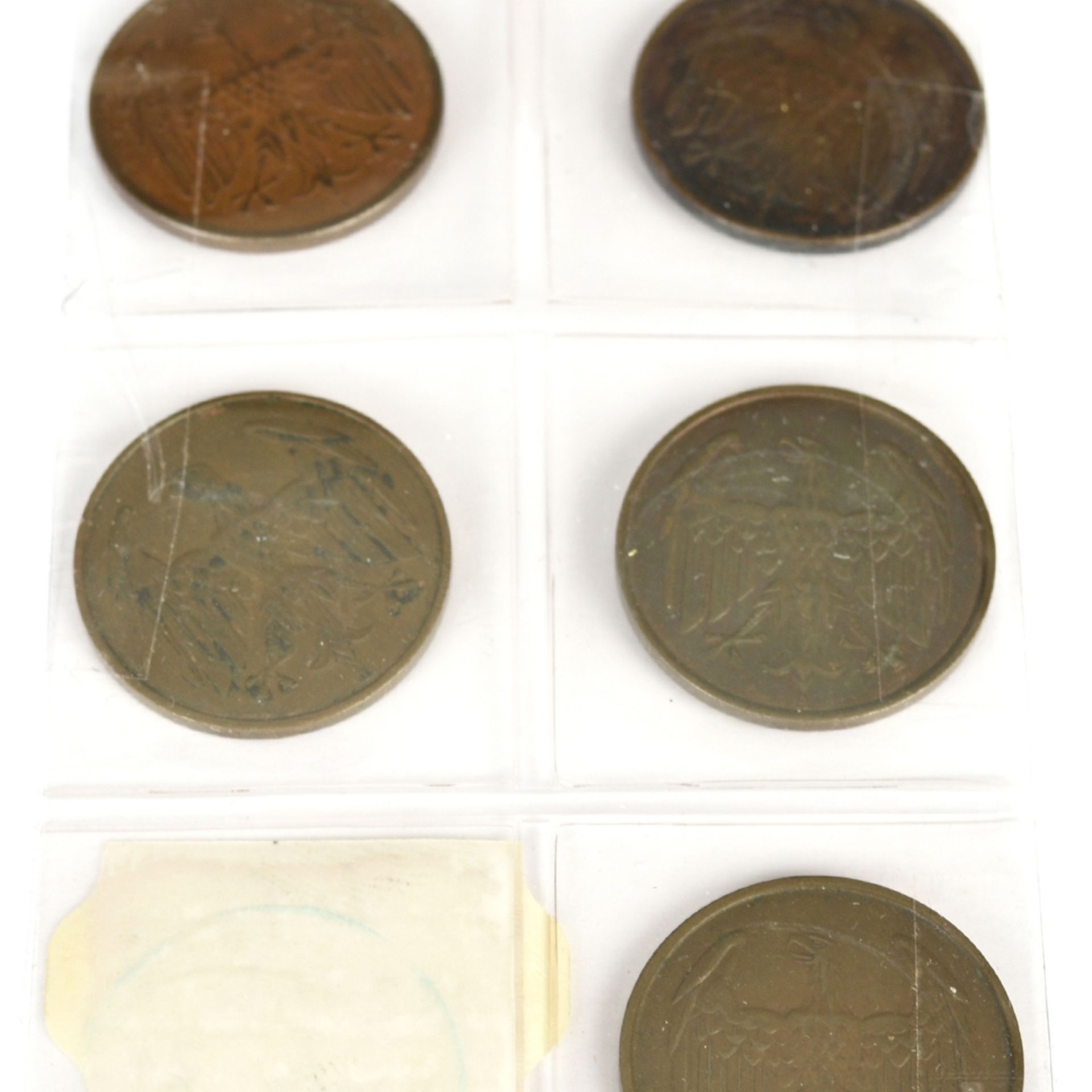 Konvolut Kleinmünzen 1932