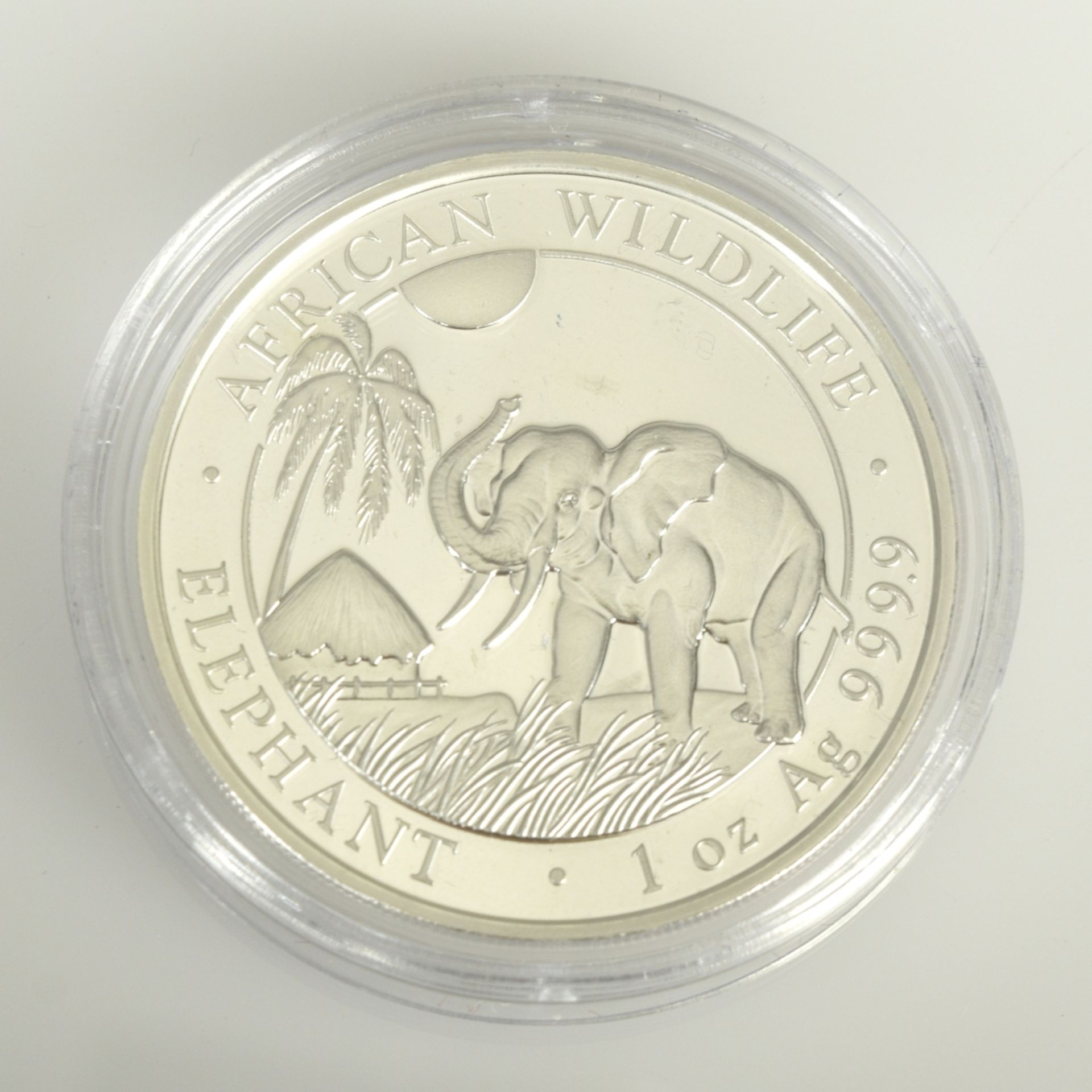 Silbermünze Somalia - Bild 2 aus 3