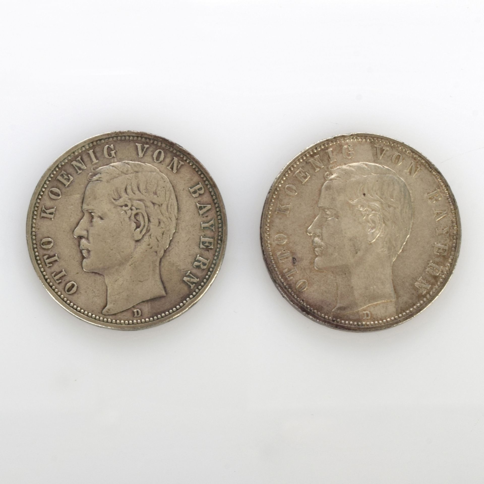 Paar 5 Mark-Münzen Bayern  - Bild 2 aus 4
