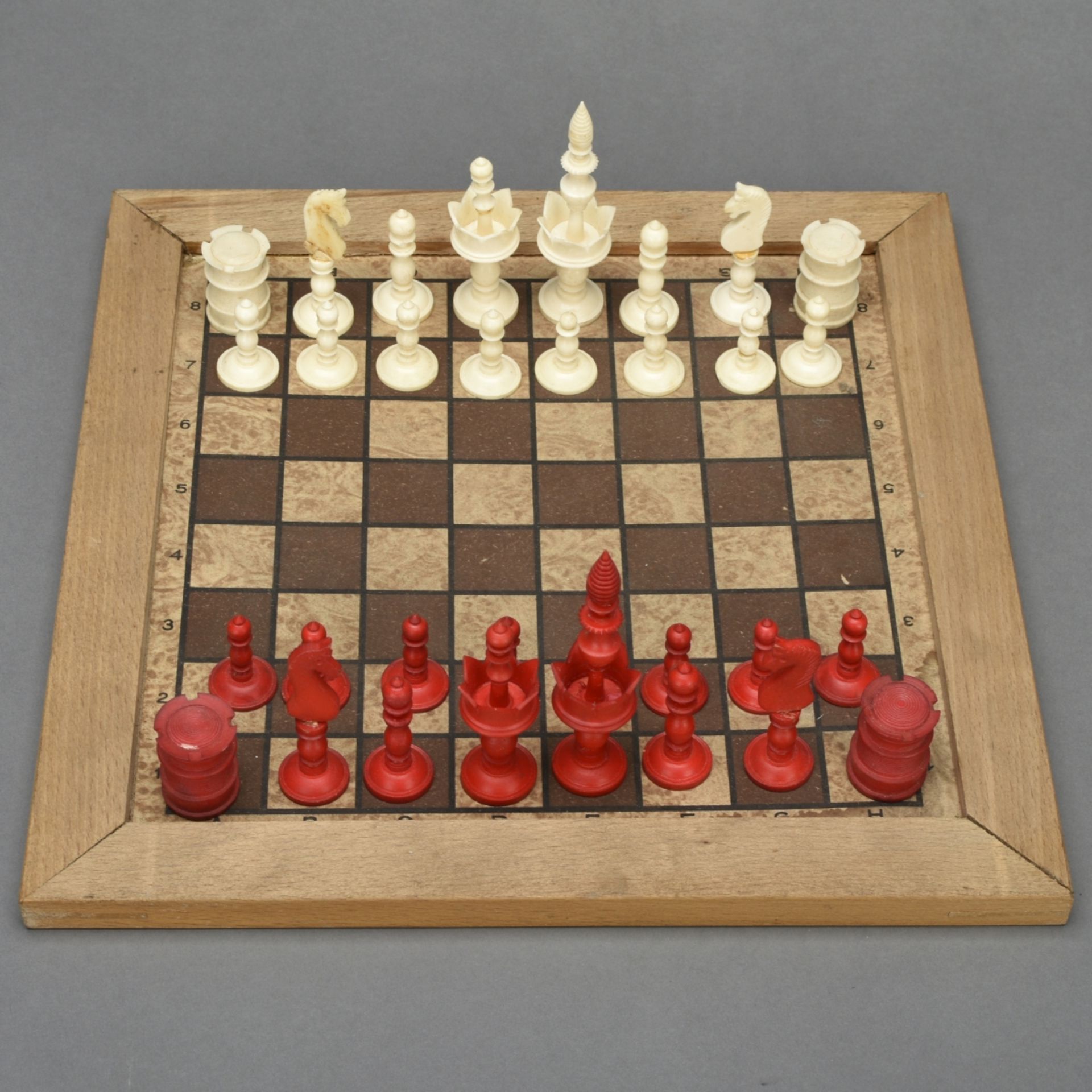 Schach- und Dominospiel - Image 3 of 5