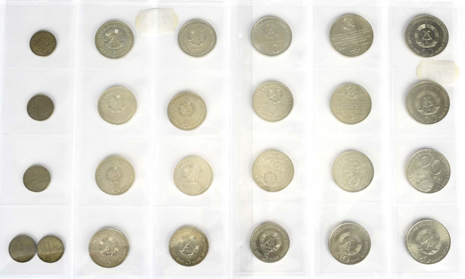 Konvolut DDR-Münzen - Bild 3 aus 3