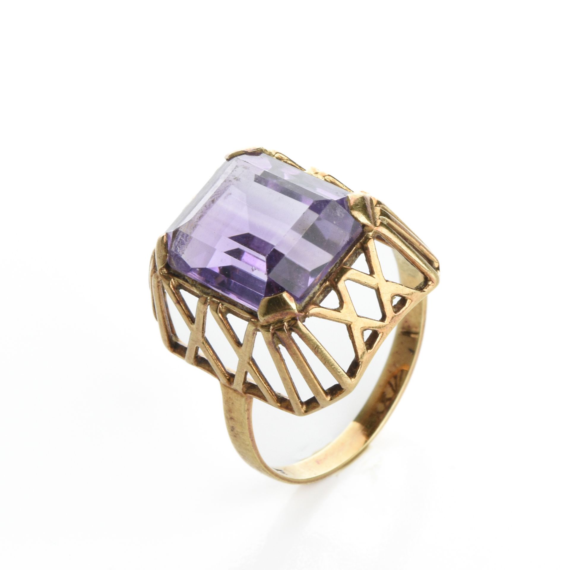 Damenring mit Amethyst