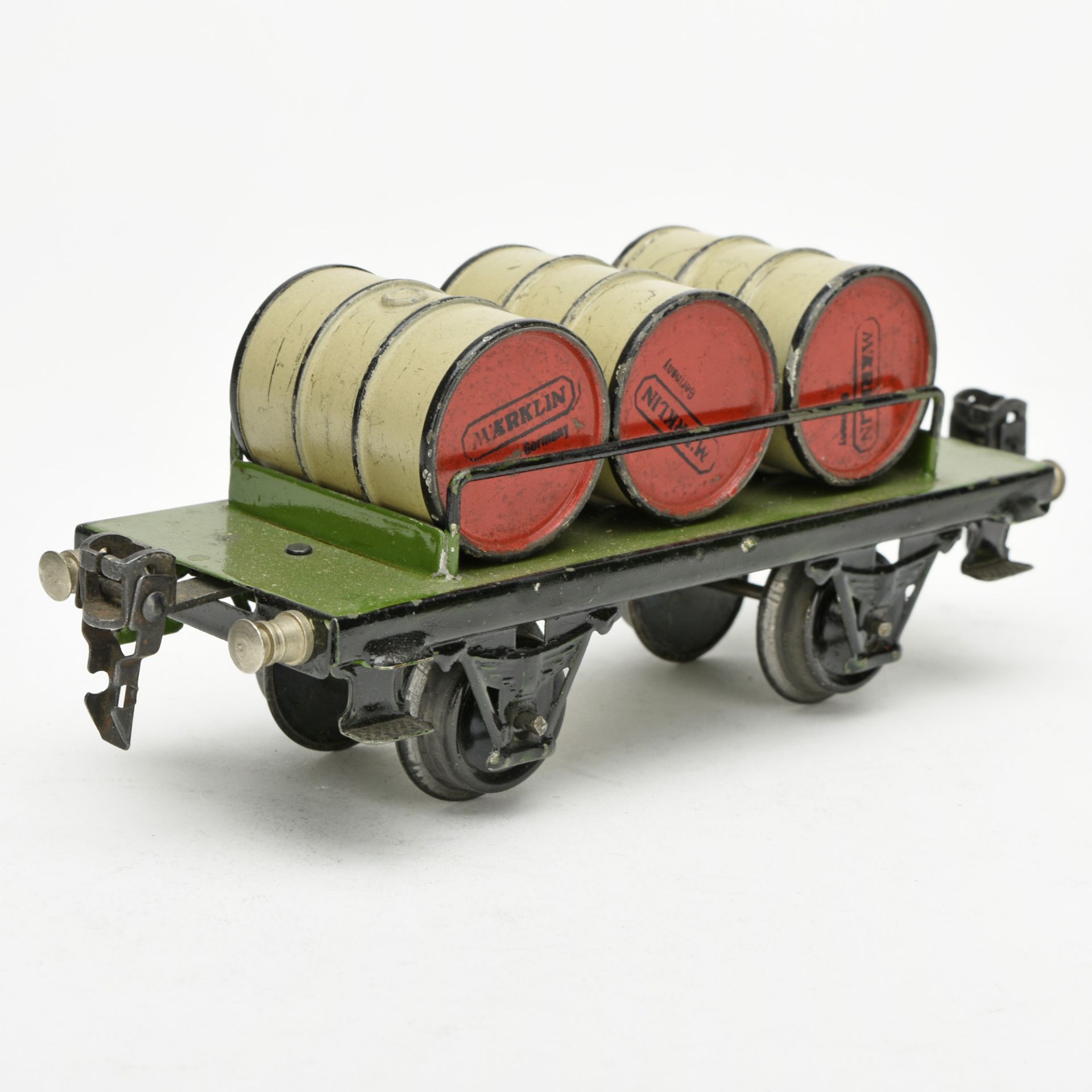 Plattformwagen mit Benzinfässern - Image 3 of 4
