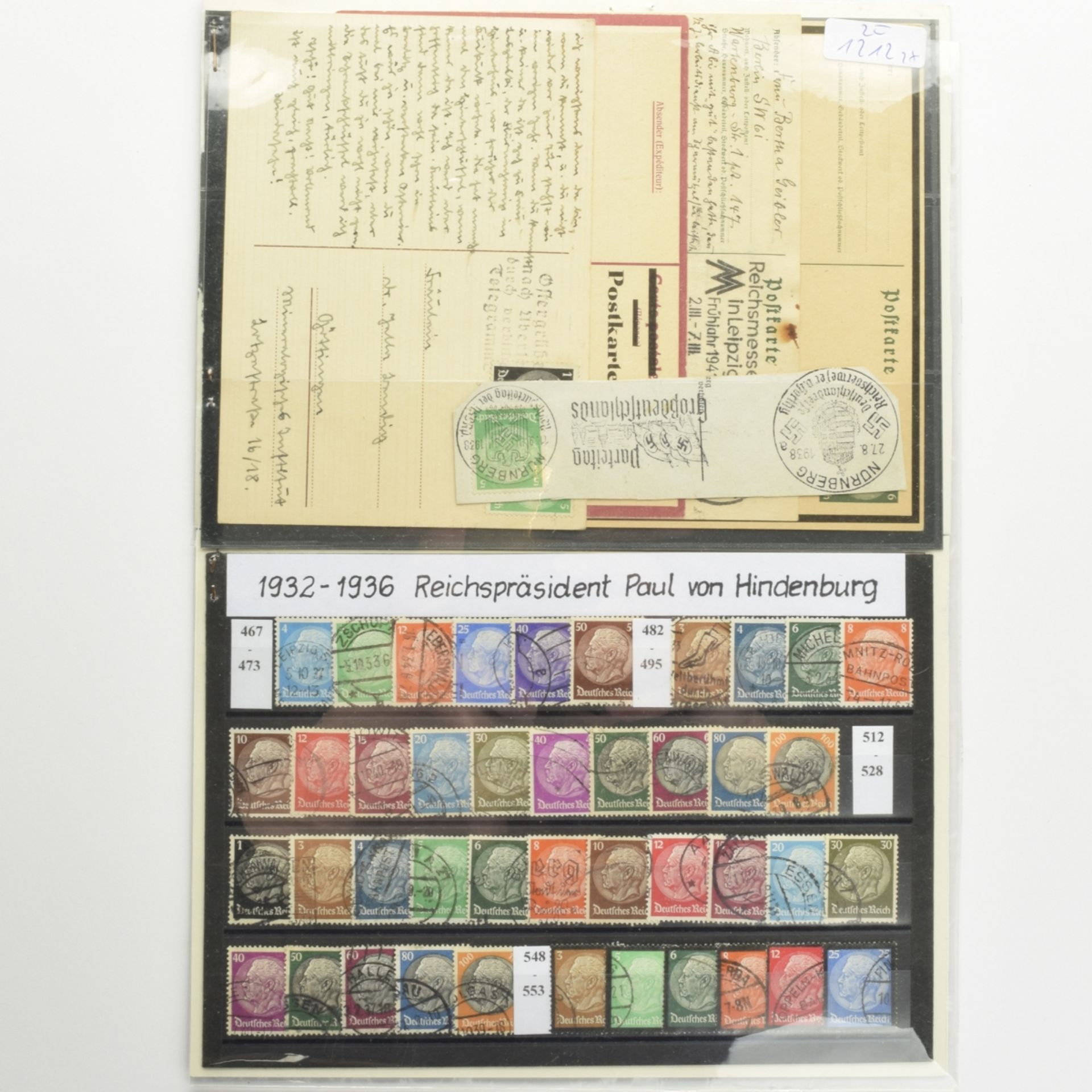 Teil einer Briefmarken-Sammlungsauflösung  - Bild 4 aus 5
