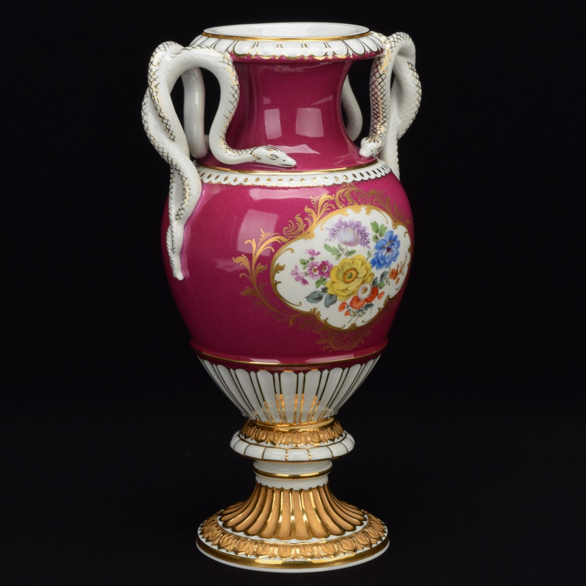 Schlangenhenkelvase - Image 4 of 7