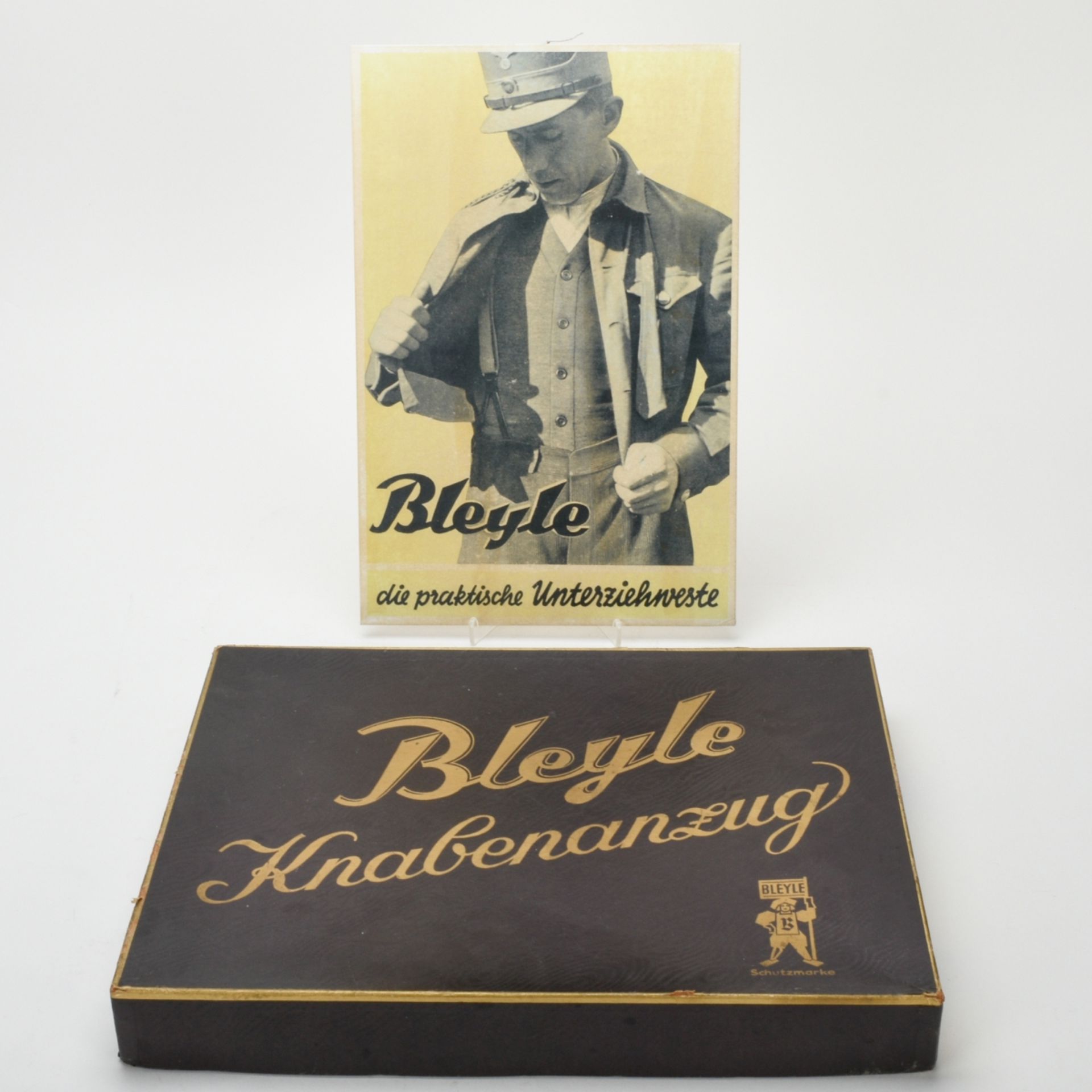Bleyle-Werbeplakat und -Originalschachtel - Image 3 of 3