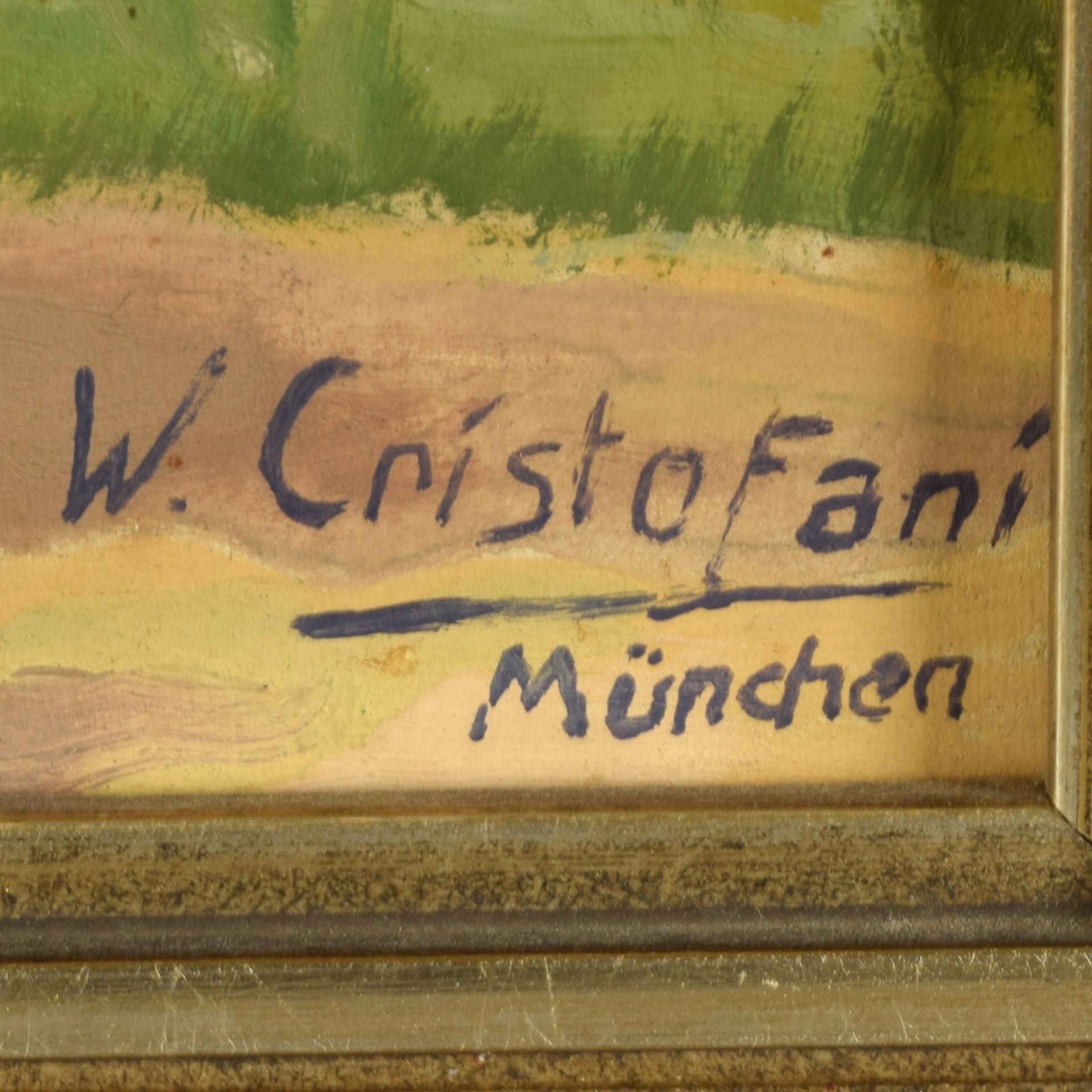 Cristofani, W. (Münchner Maler 20. Jh.) - Bild 4 aus 4