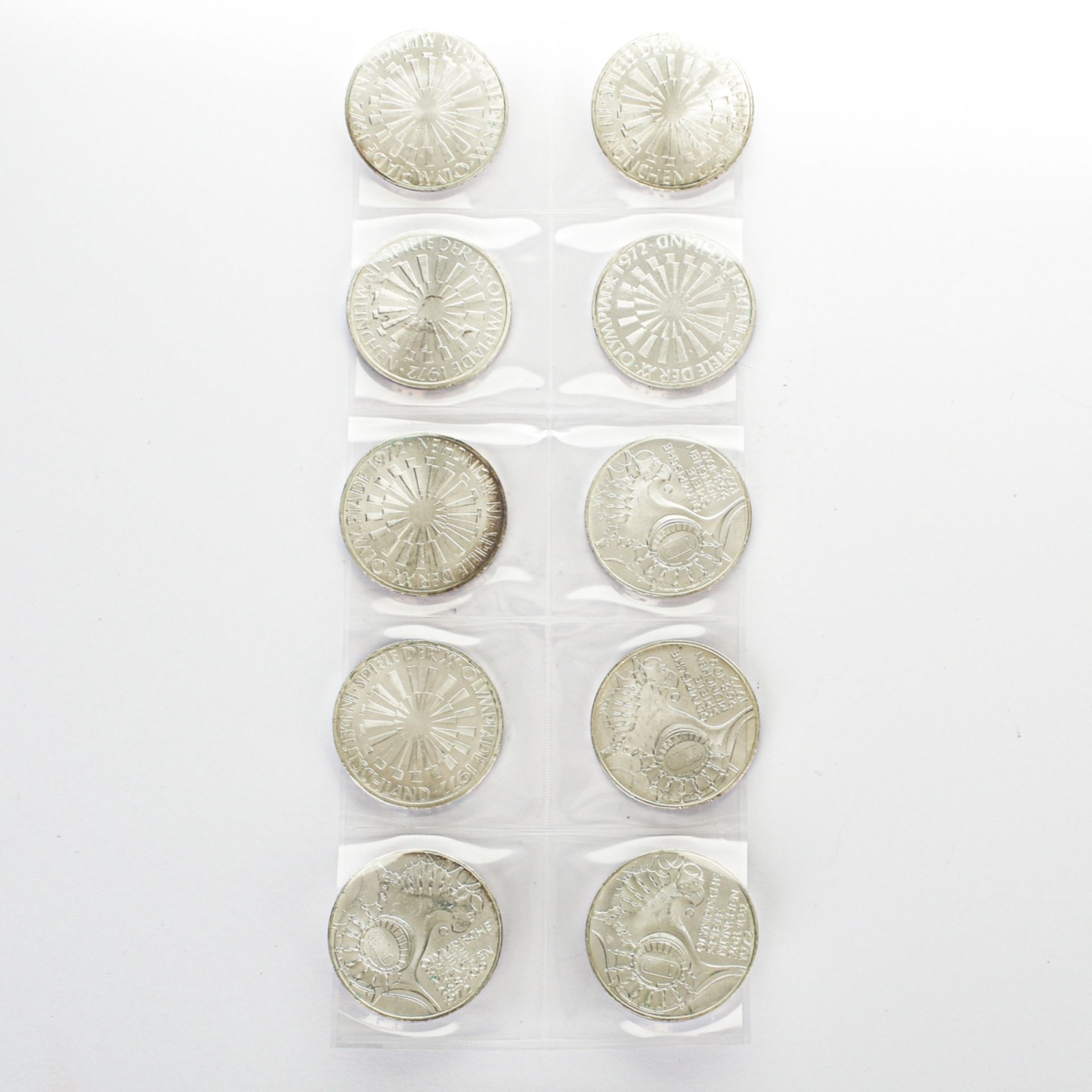 Konvolut 10 DM-Gedenkmünzen - Bild 2 aus 3