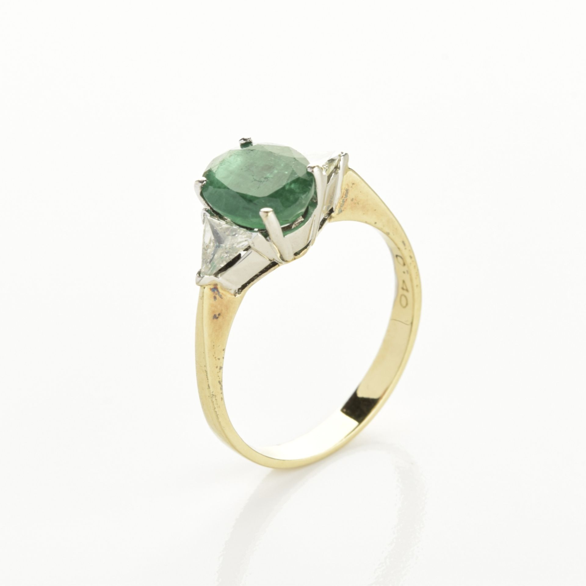 Smaragd-Diamantring - Image 4 of 6