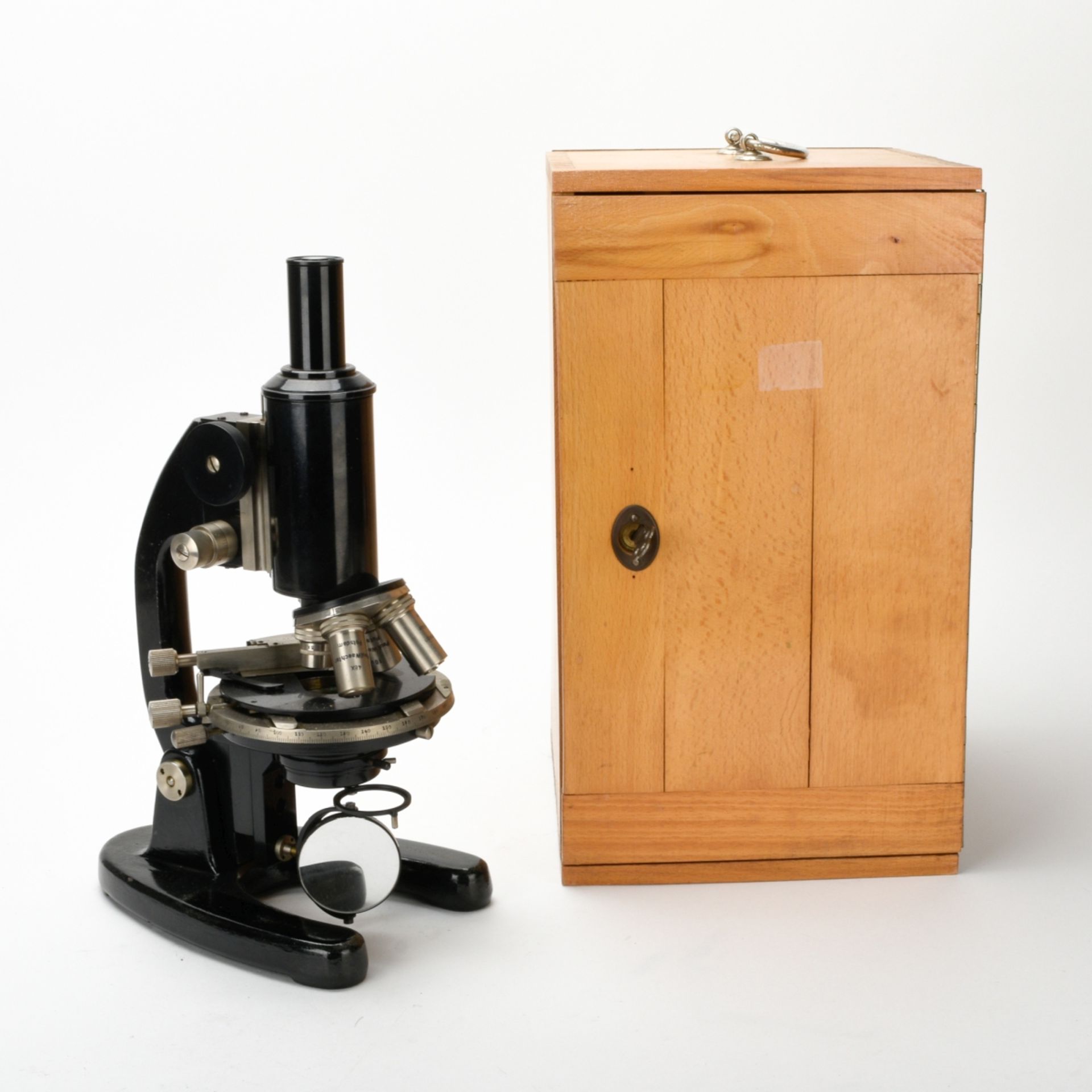 Standmikroskop im Holzkasten - Image 3 of 4