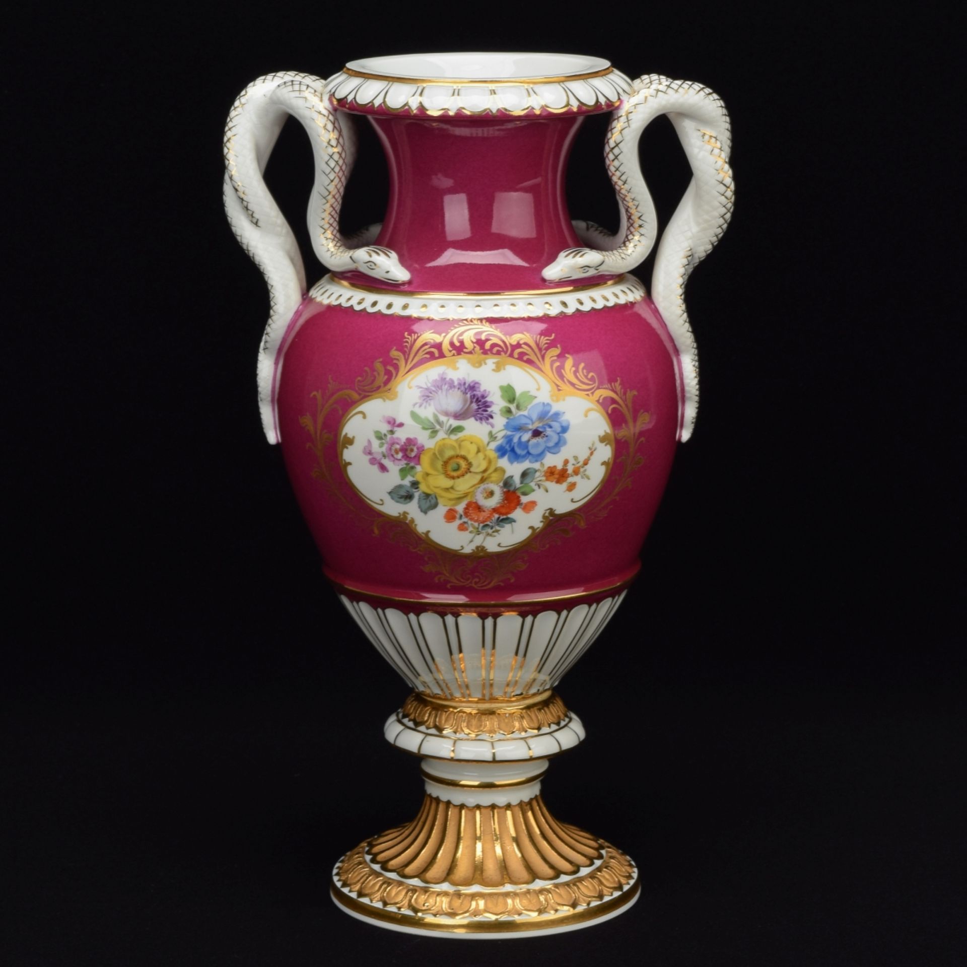 Schlangenhenkelvase - Image 2 of 7