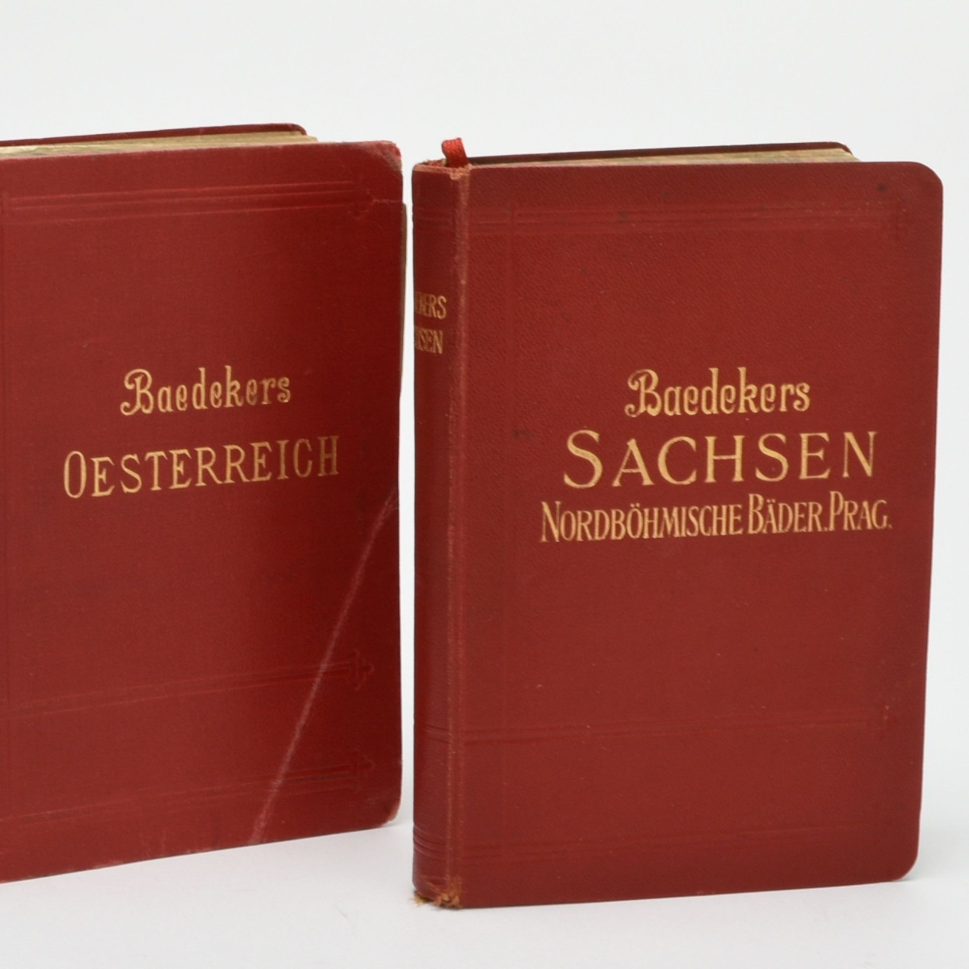 Baedeker Reiseführer Sachsen/Böhmen und Österreich