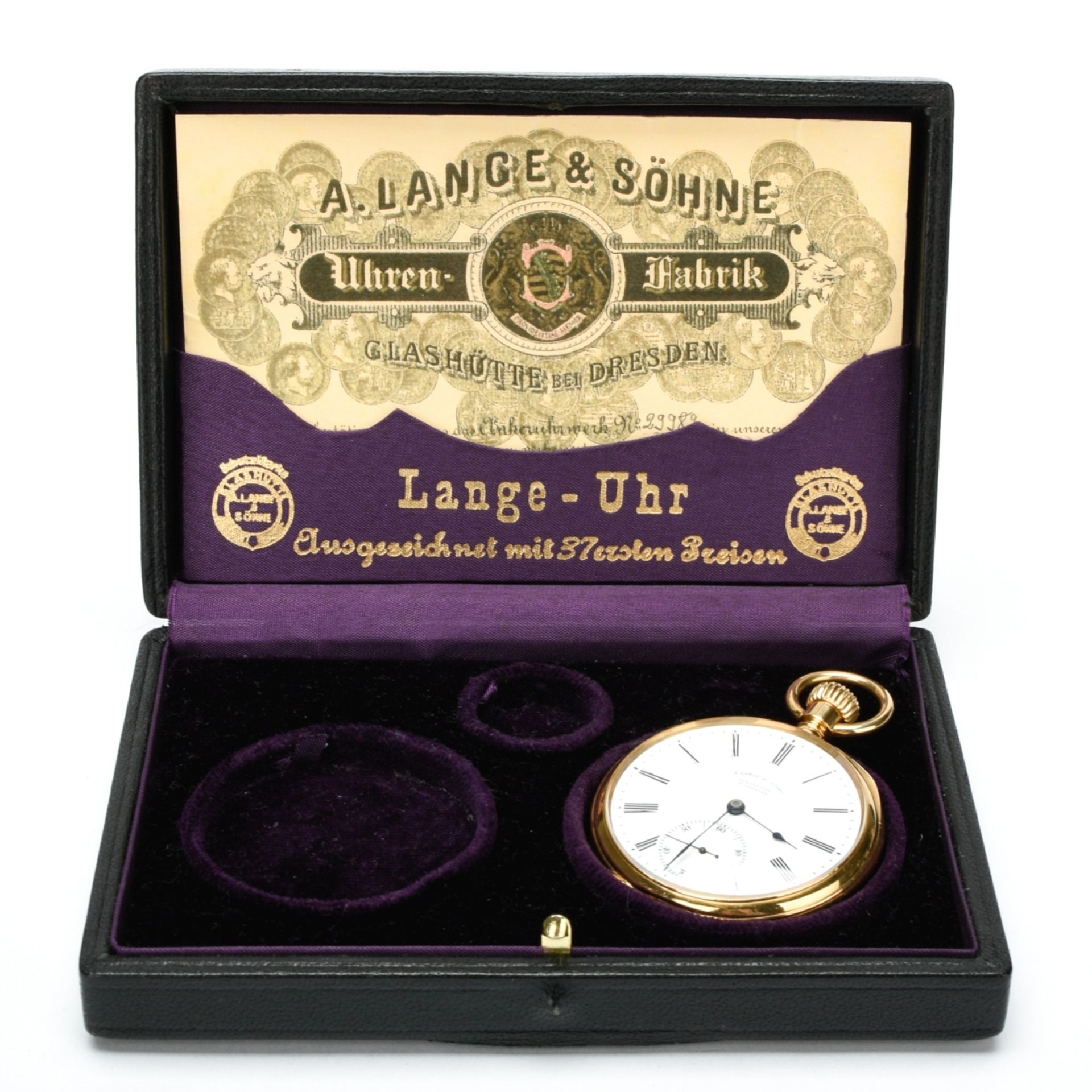 Taschenuhr Lange & Söhne ALS - Image 3 of 8