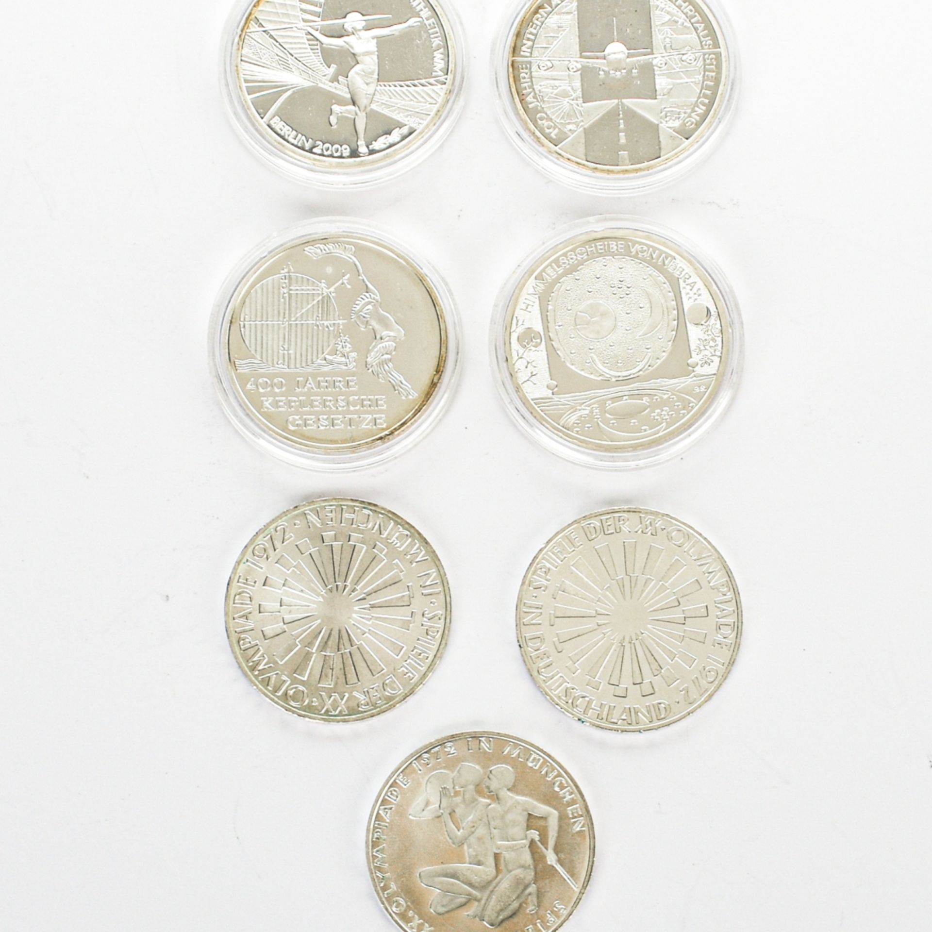 Konvolut Silbergedenkmünzen