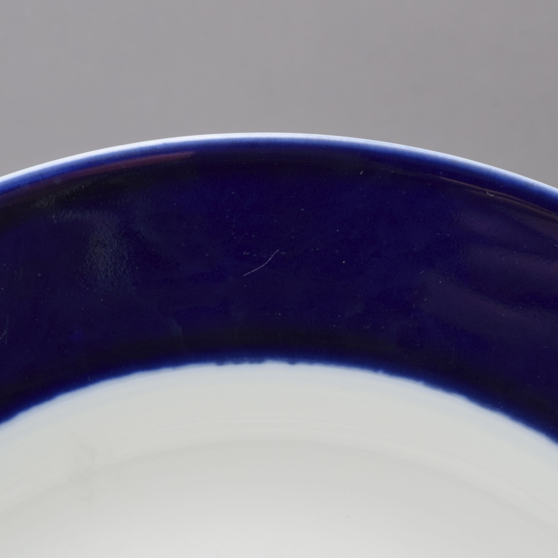 Sechs Suppenteller Kobaltblaue Fahne - Bild 5 aus 5