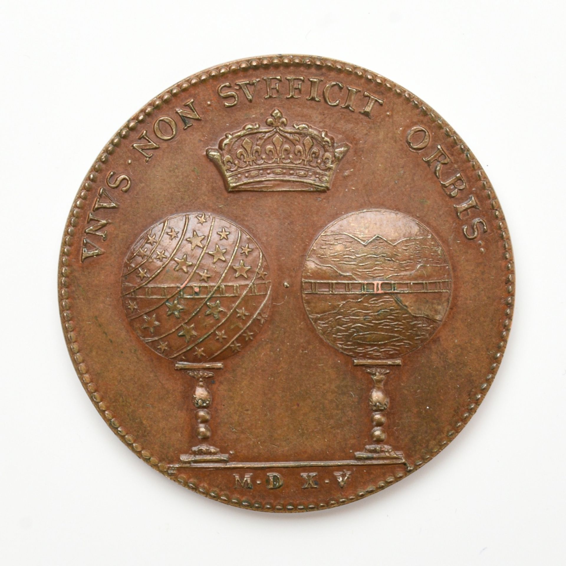 Bronzemedaille Franz I. - Image 3 of 4