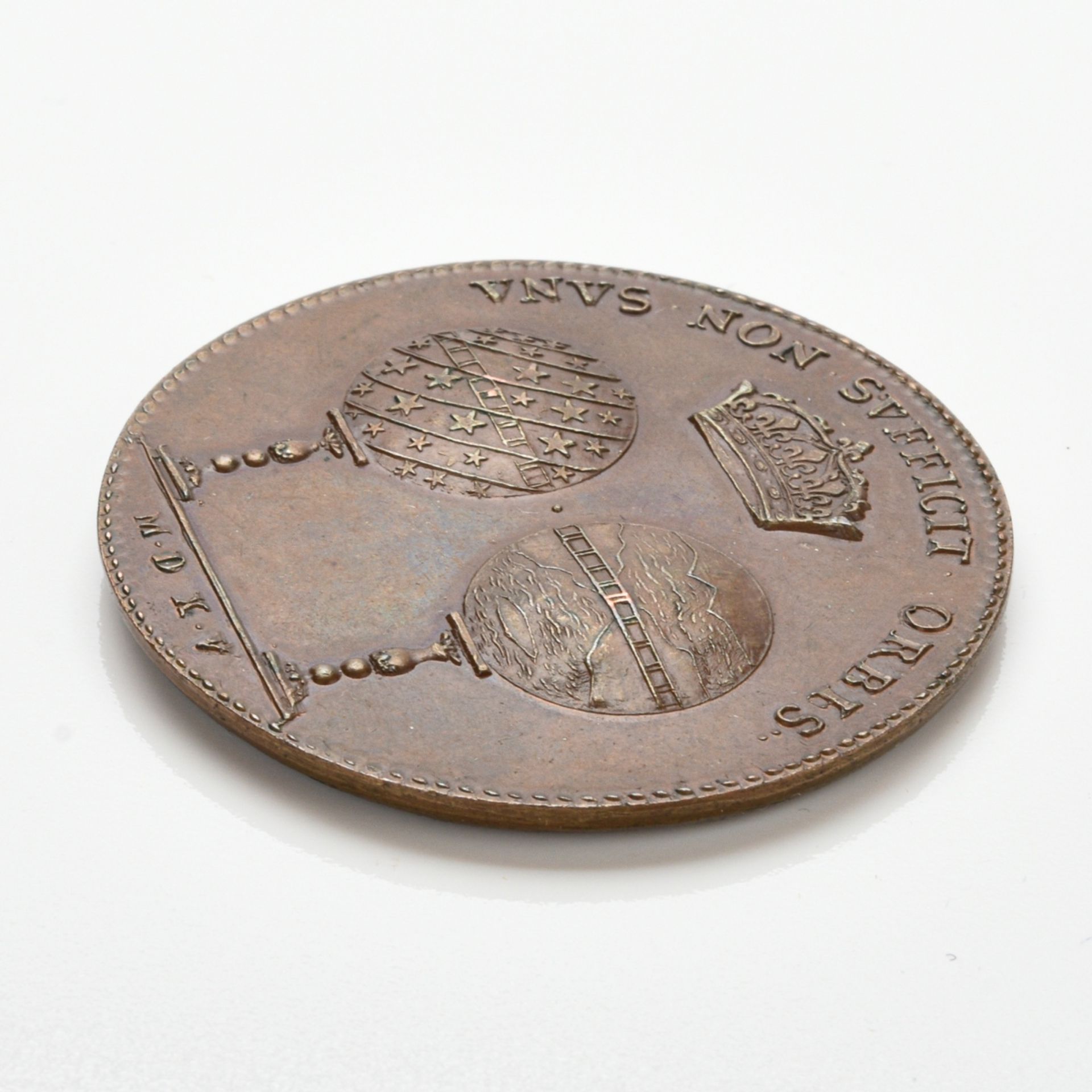 Bronzemedaille Franz I. - Image 4 of 4