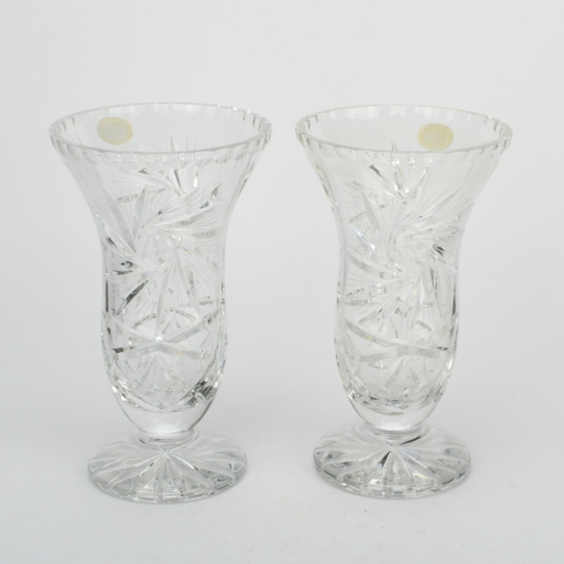 Kristall-Vasenpaar - Image 3 of 4