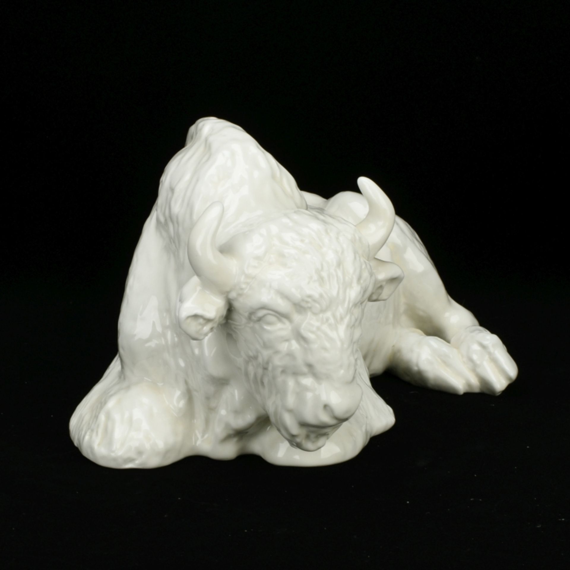 Große Tierfigur Bison - Image 4 of 6