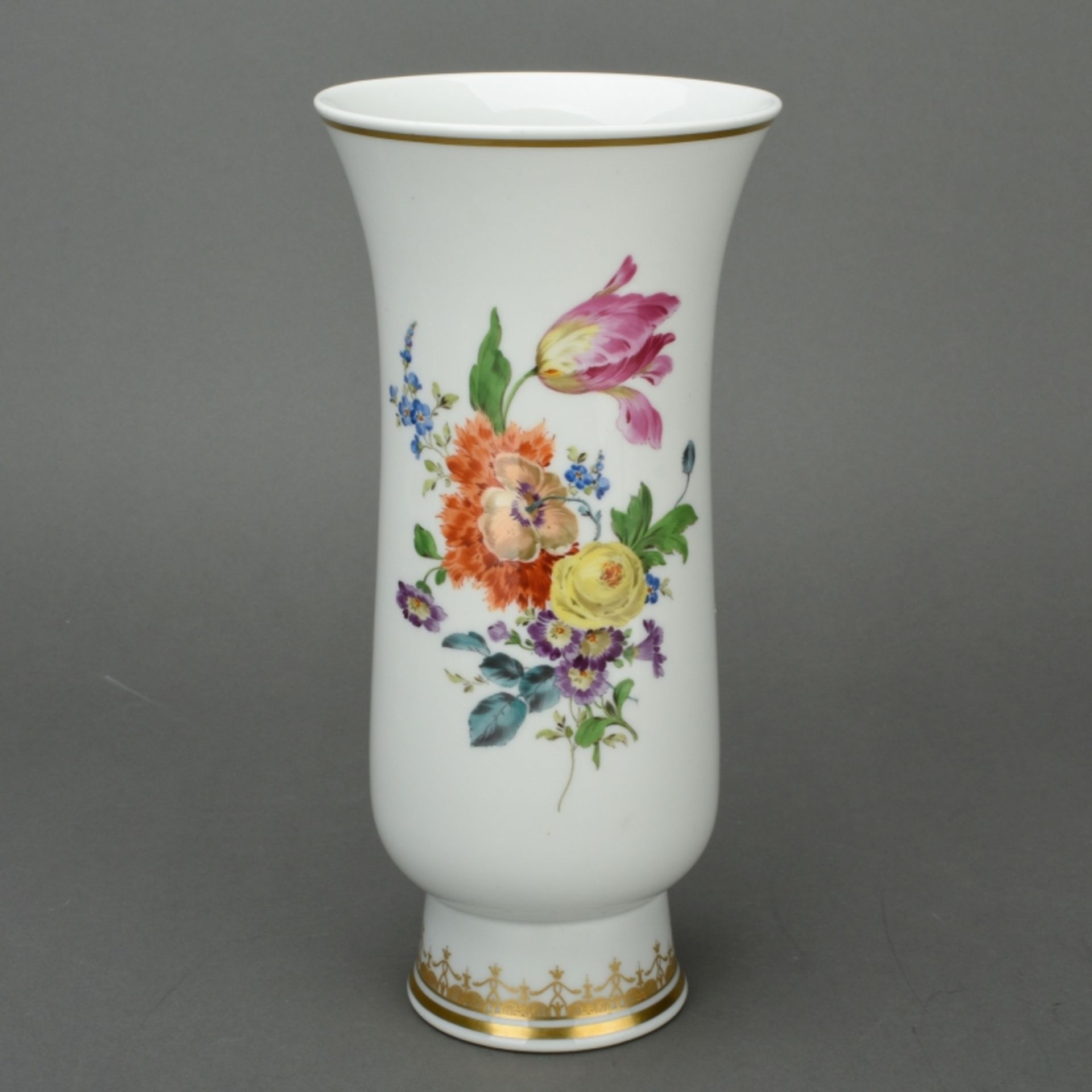 Vase Blumenmalerei - Image 2 of 5