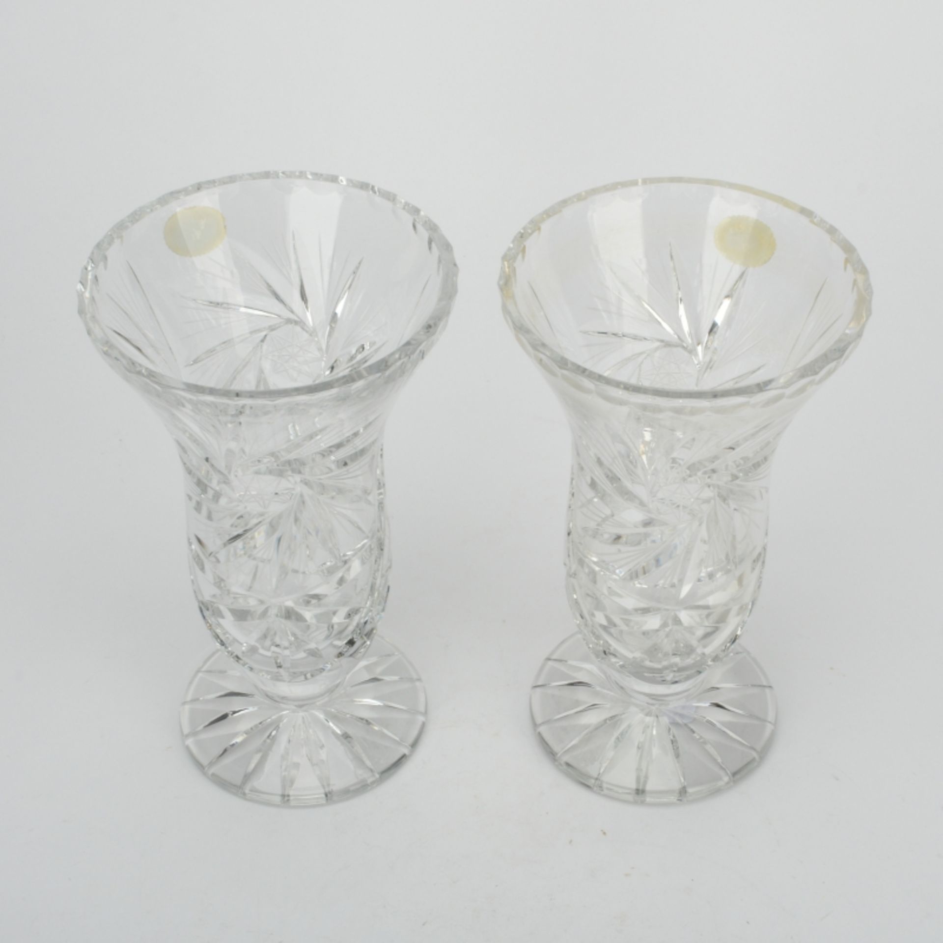 Kristall-Vasenpaar - Image 4 of 4