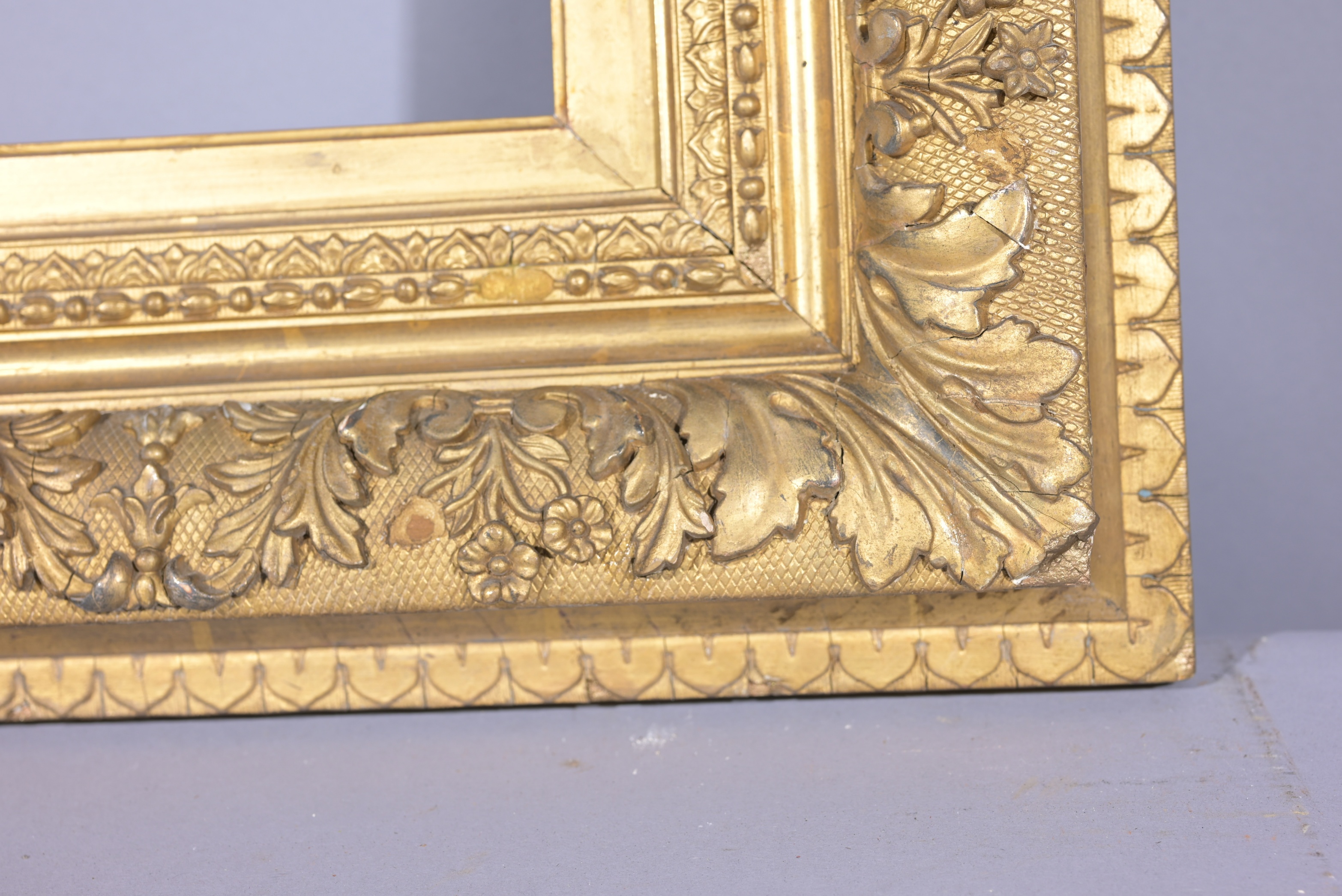 French 1880's Gilt Wood Frame - 18 x 14 - Image 5 of 8