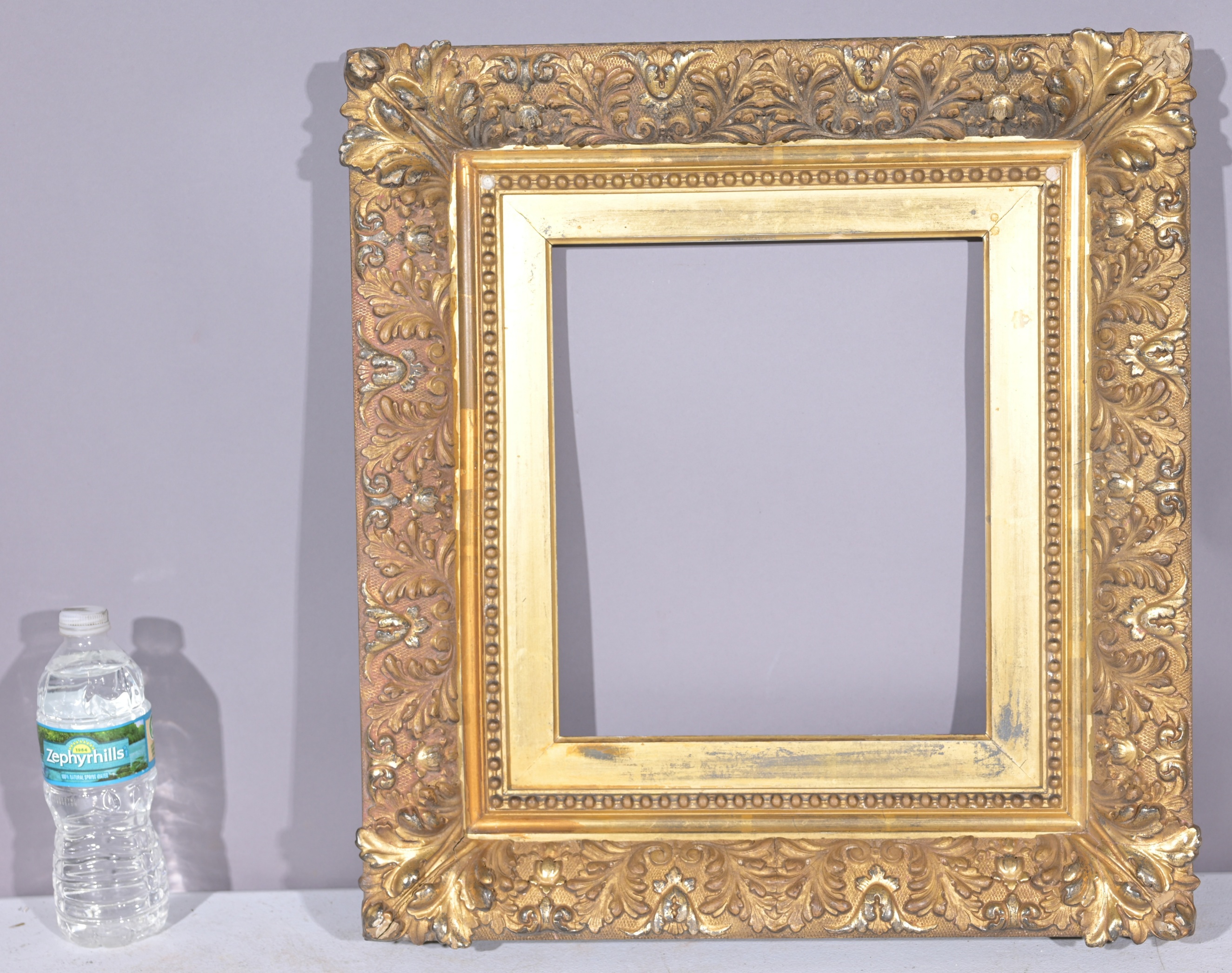 American 1880's Barbizon Frame - 11 7/8 x 10 3/8 - Image 2 of 8