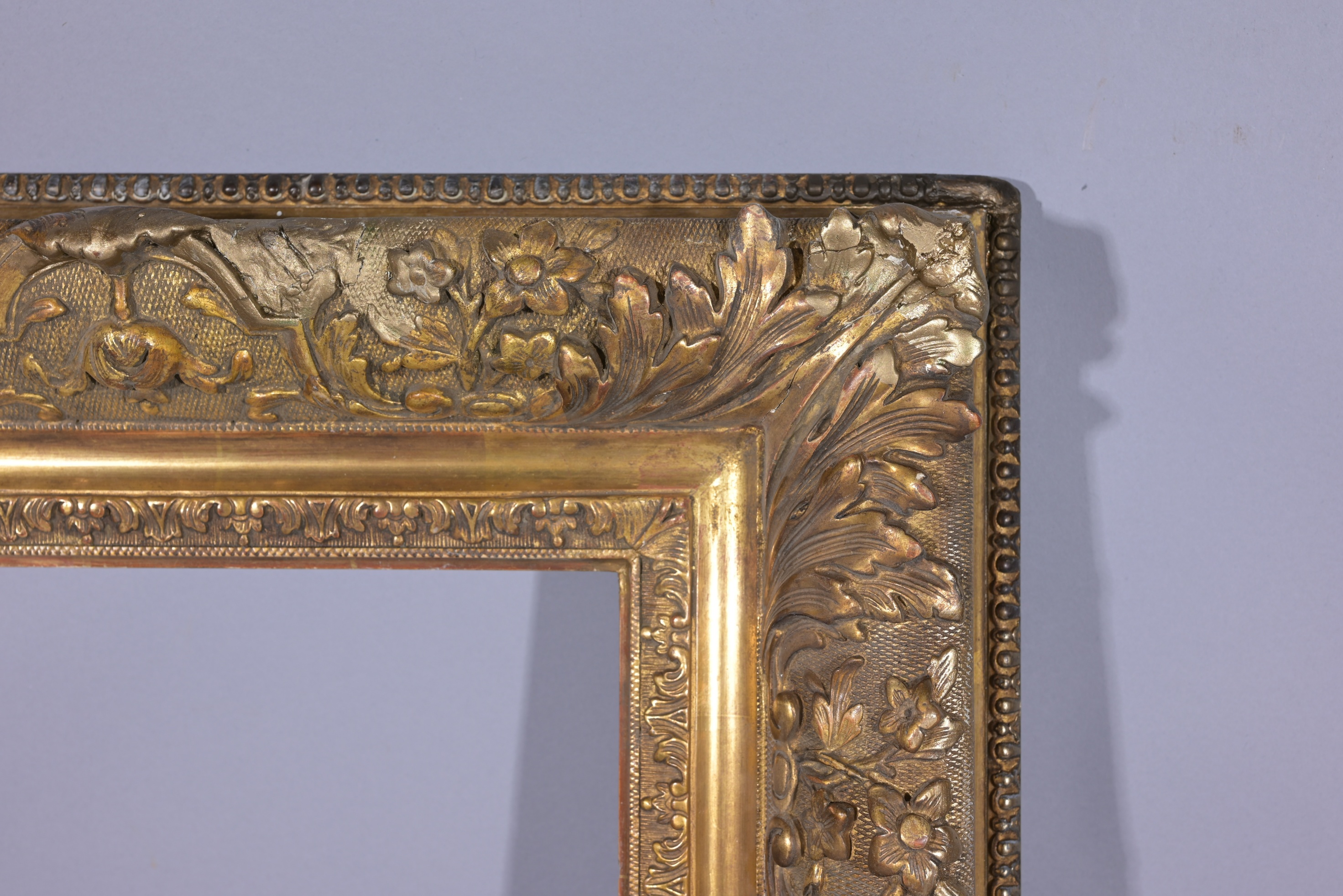 French 1860's Frame - 14 x 11.5 - Image 3 of 7