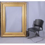 Large American 1880s Gilt Wood Frame - 46.5 x 30.5