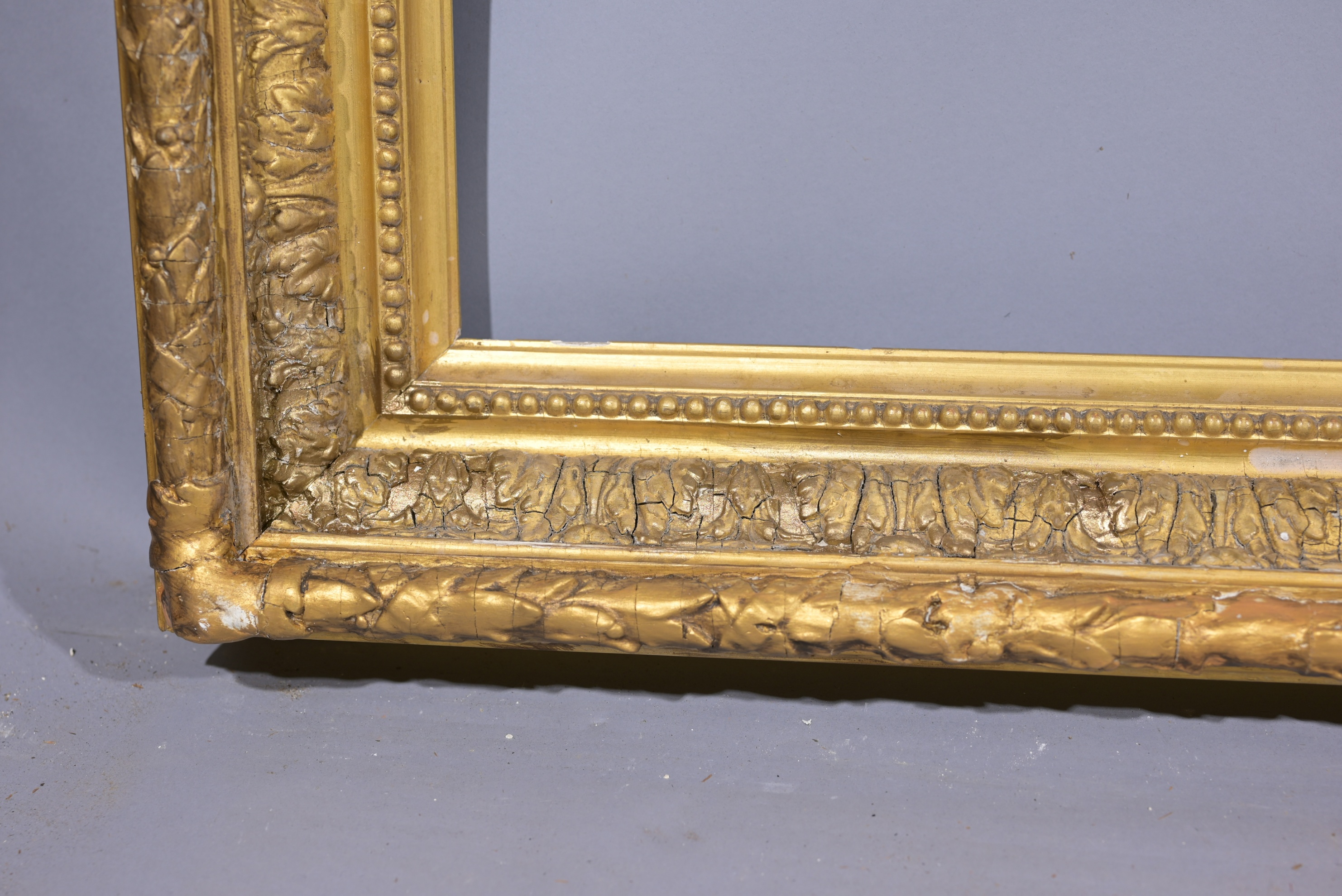 English 1880's Large Gilt Frame - 44 x 34 - Image 6 of 9