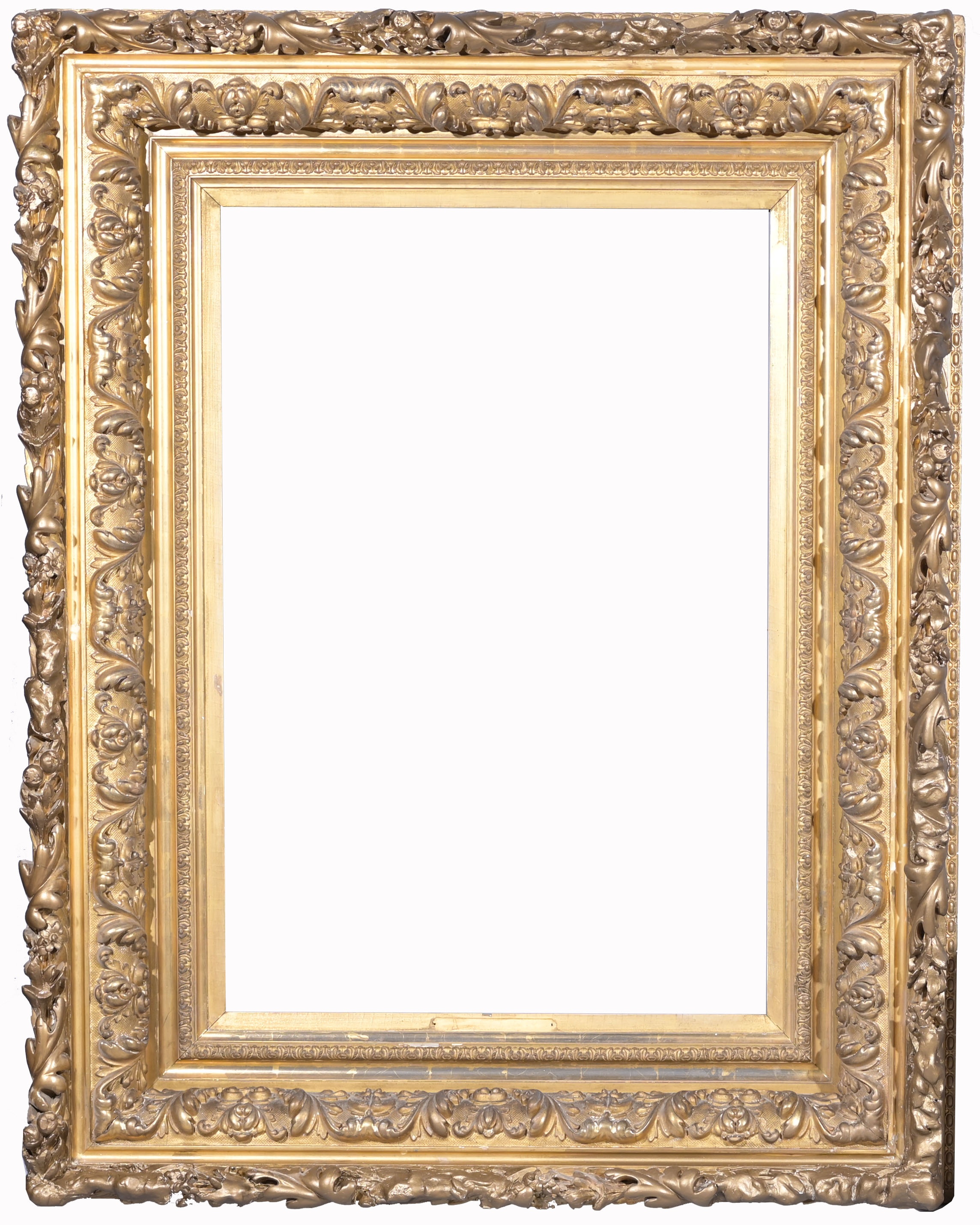 American 1880's Large Gilt Frame - 33 1/8 x 23 - Image 2 of 8