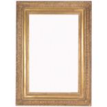 French,19th century Gilt Wood Frame - 28 x 18