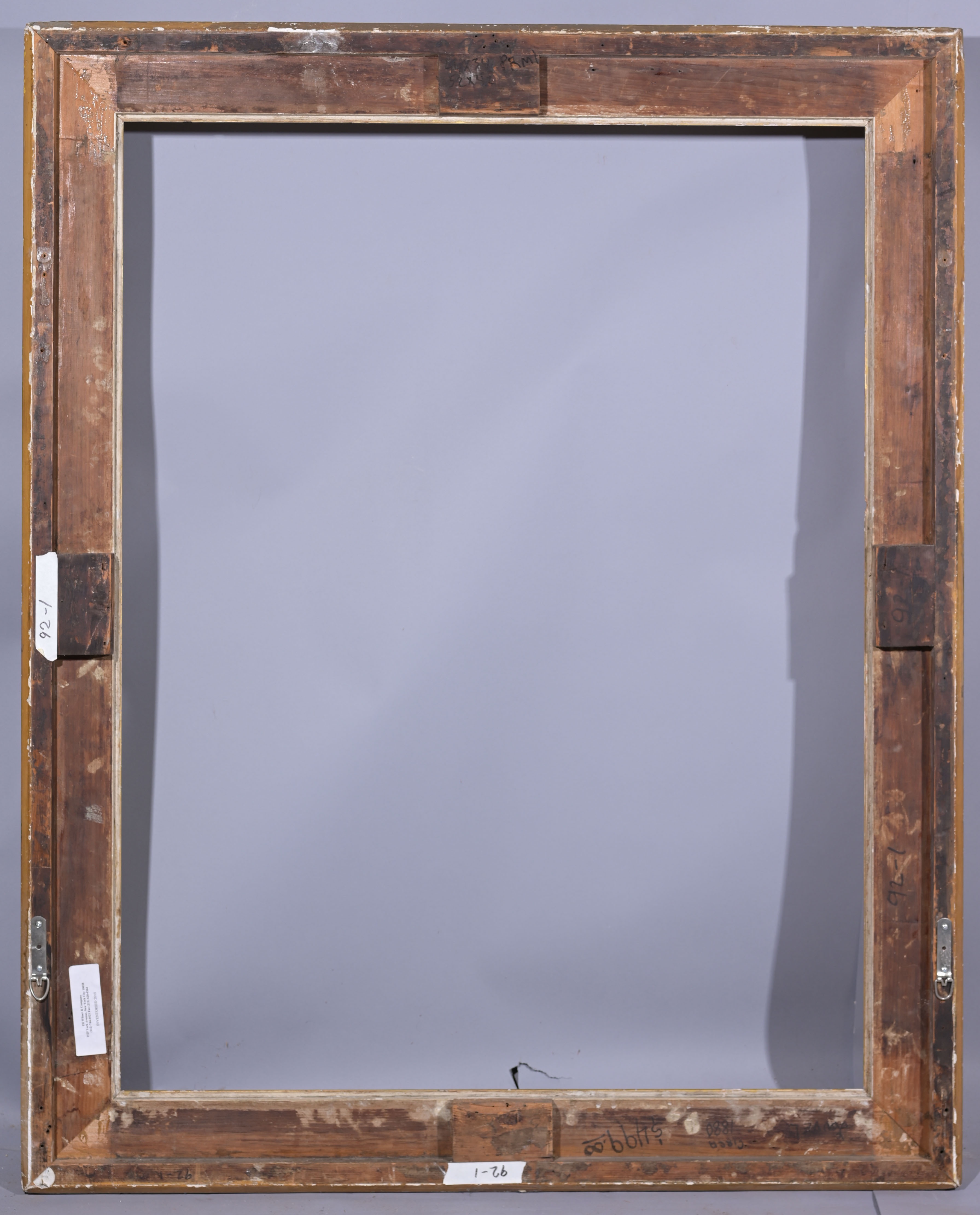 English 1880's Large Gilt Frame - 44 x 34 - Image 9 of 9