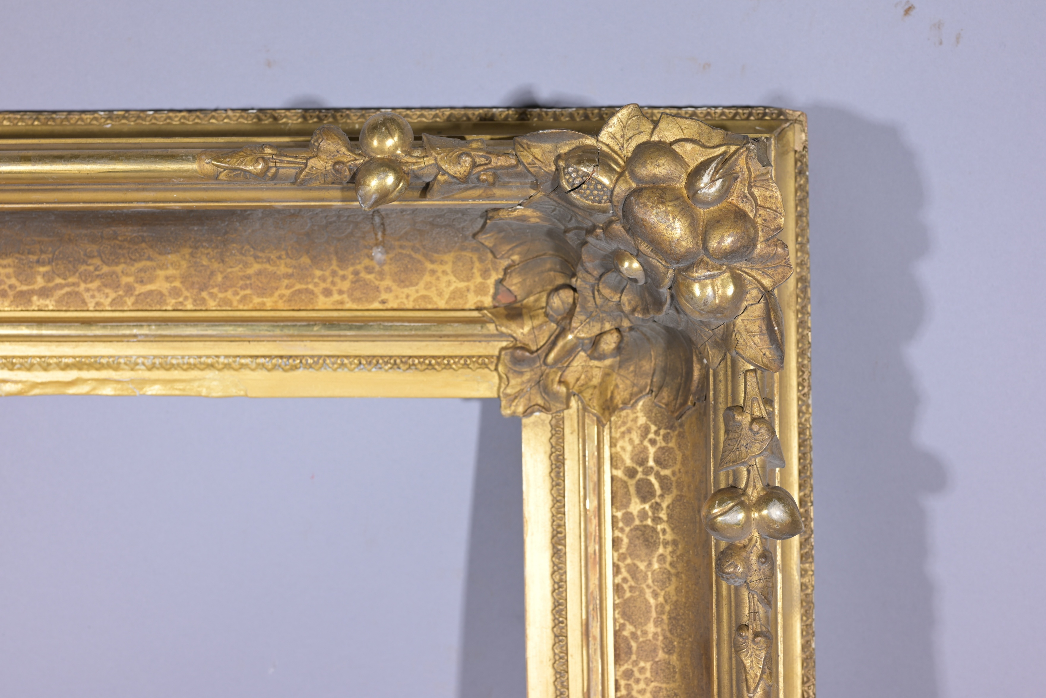 19th C. American School Gilt Frame- 22 x 18 1/8 - Image 4 of 8