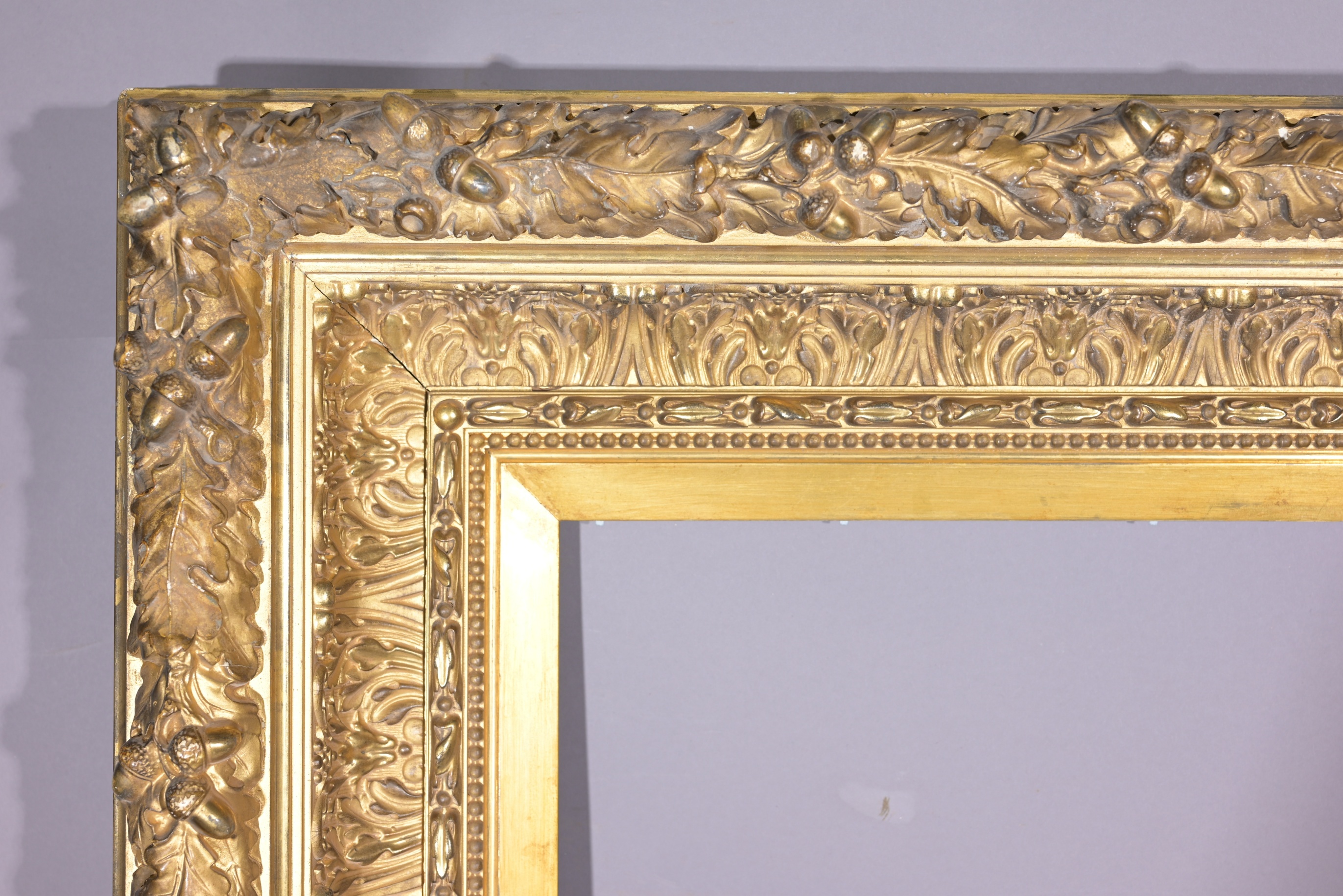 American 1870's Gilt/Wood Frame - 35.25 x 25 1/8 - Image 3 of 9