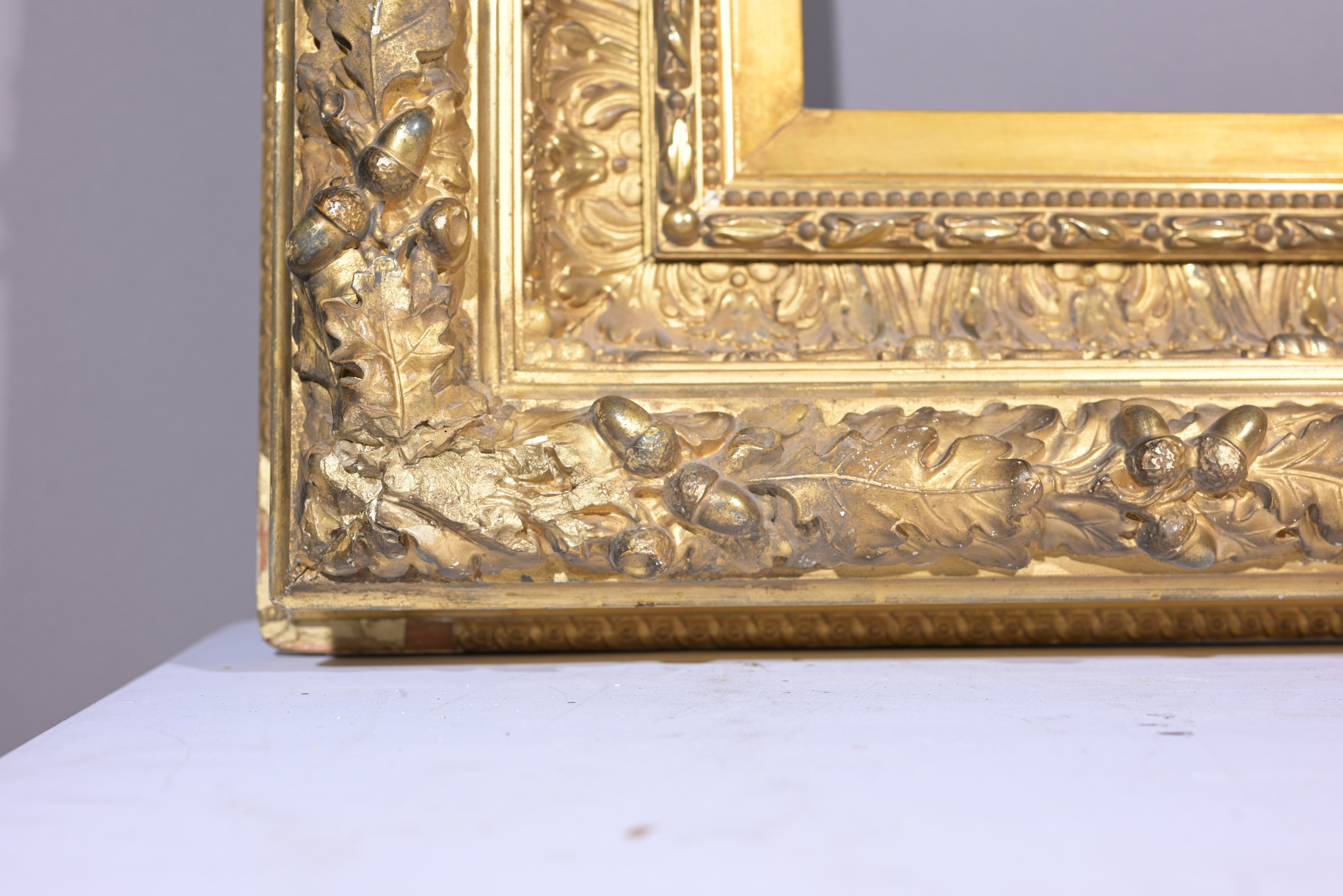 American 1870's Gilt/Wood Frame - 35.25 x 25 1/8 - Image 6 of 9