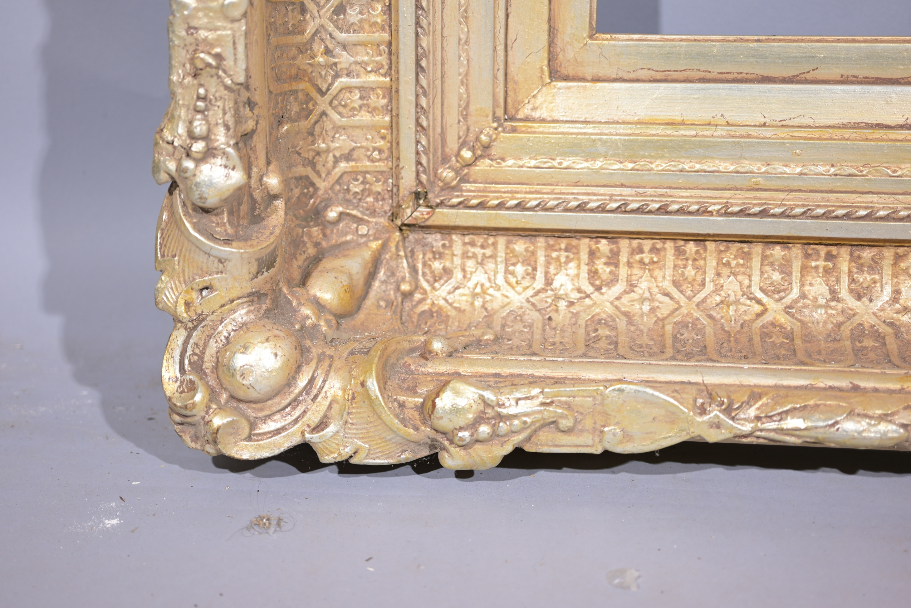 Monumental European Silver Frame - 70.25 x 36 3/8 - Image 6 of 8