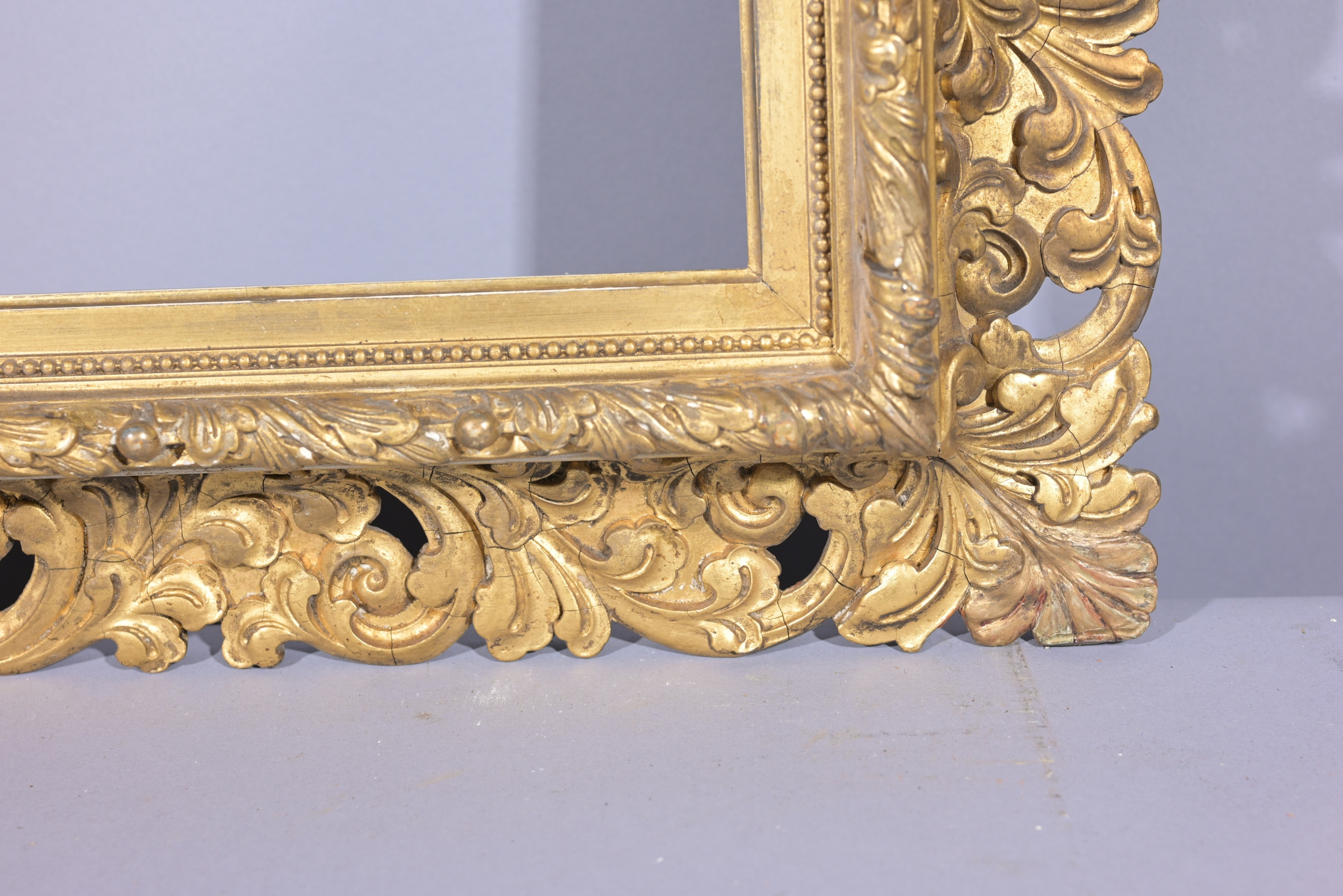 European School Gilt Wood Frame - 30 1/8 x 20. - Image 3 of 4