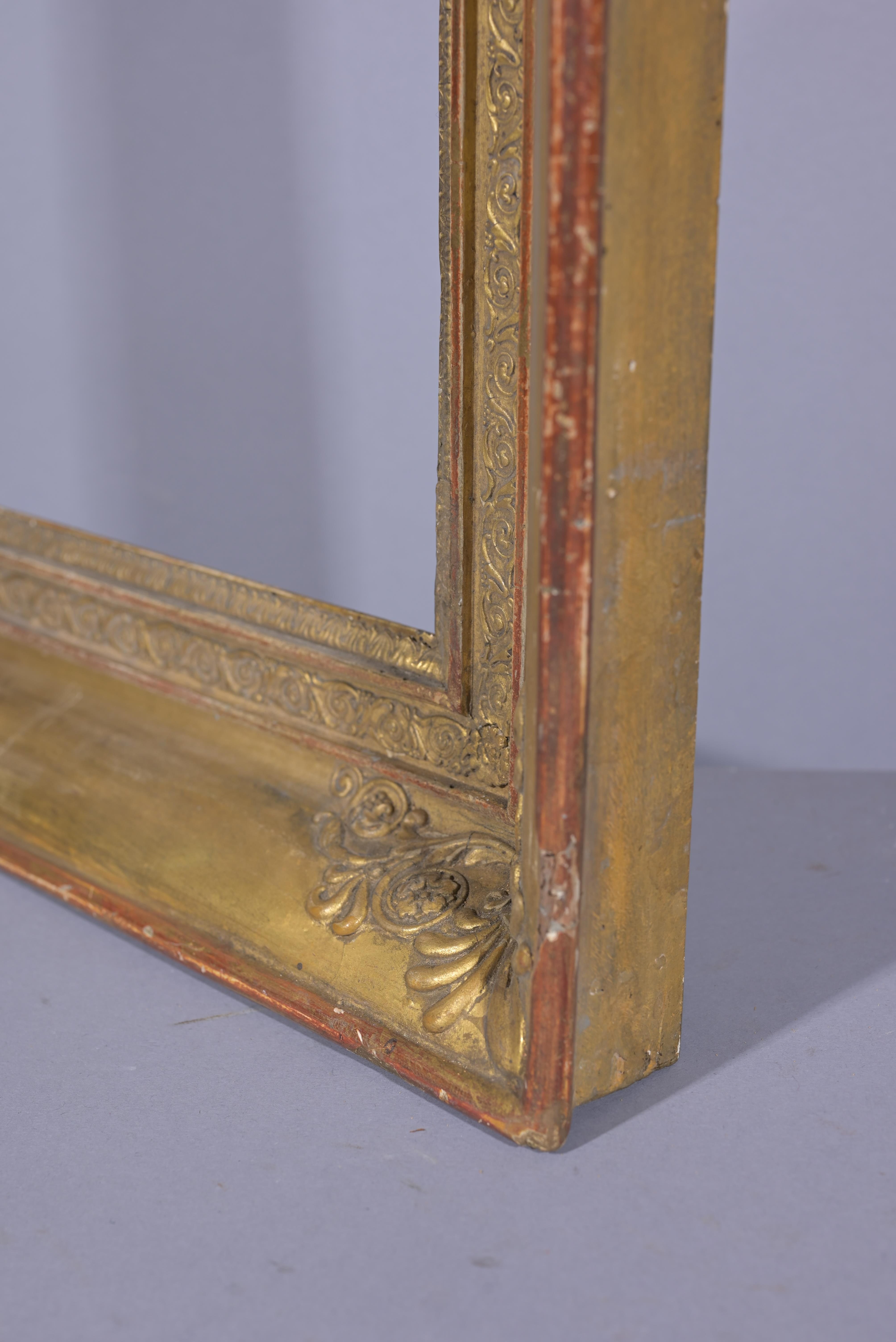 19th C. European Gilt Frame- 14 3/8 x 12.75 - Image 6 of 7