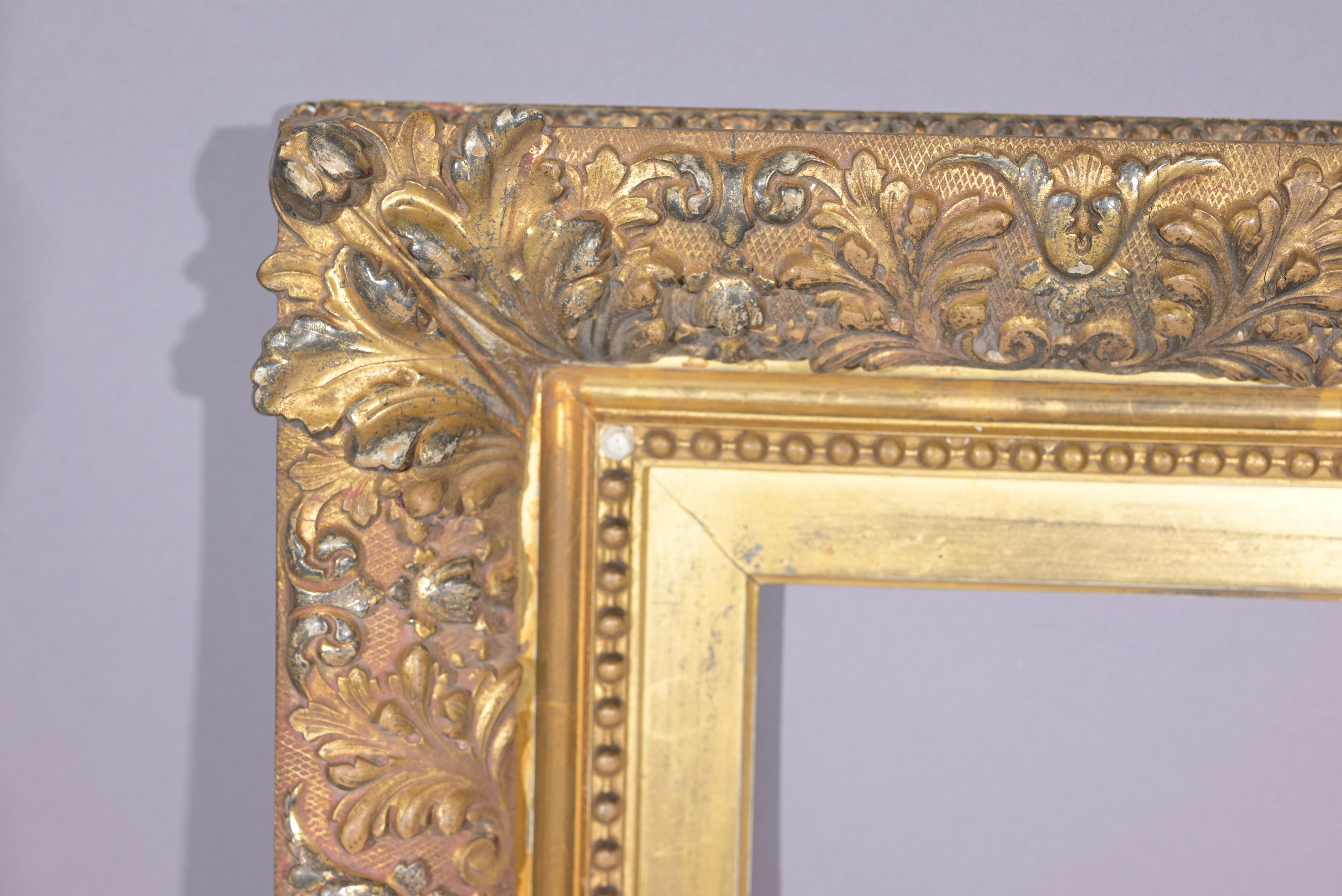 American 1880's Barbizon Frame - 11 7/8 x 10 3/8 - Image 3 of 8