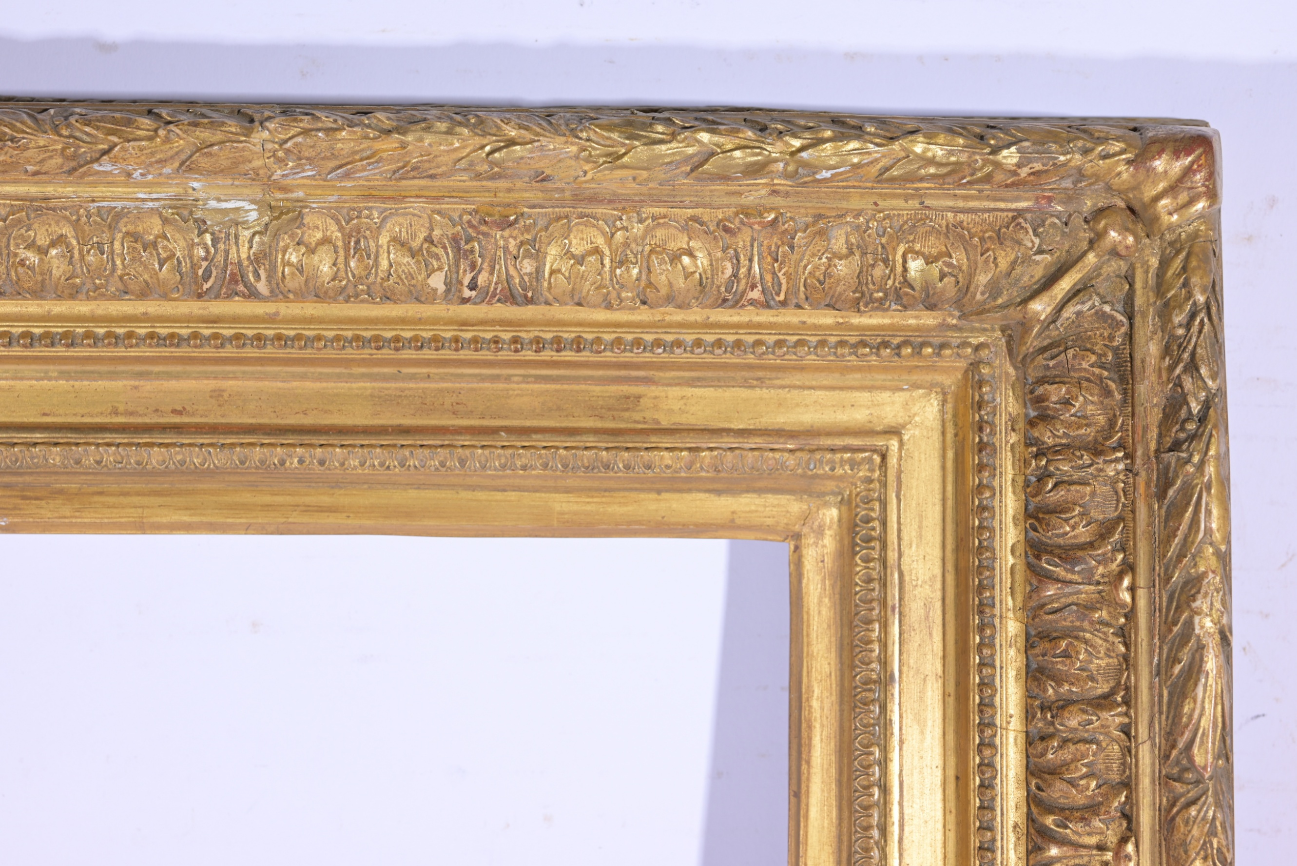 French,19th century Gilt Wood Frame - 28 x 18 - Image 4 of 9
