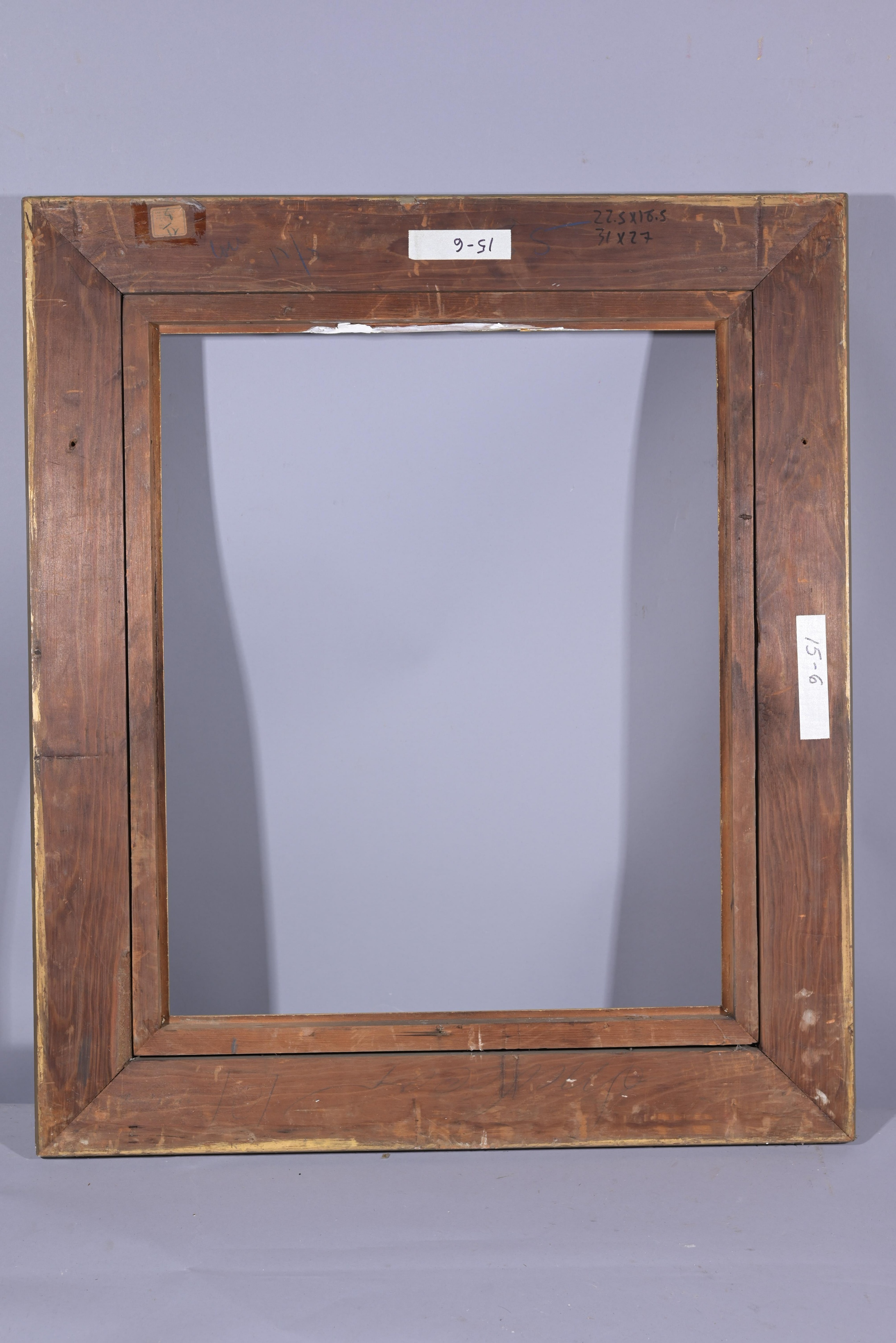 American c.1860's Gilt Frame - 22.5 x 18.5 - Image 8 of 9