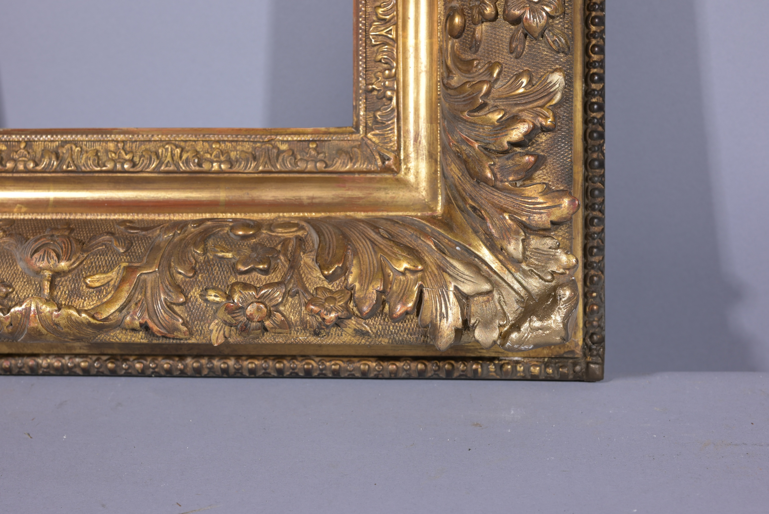 French 1860's Frame - 14 x 11.5 - Image 4 of 7