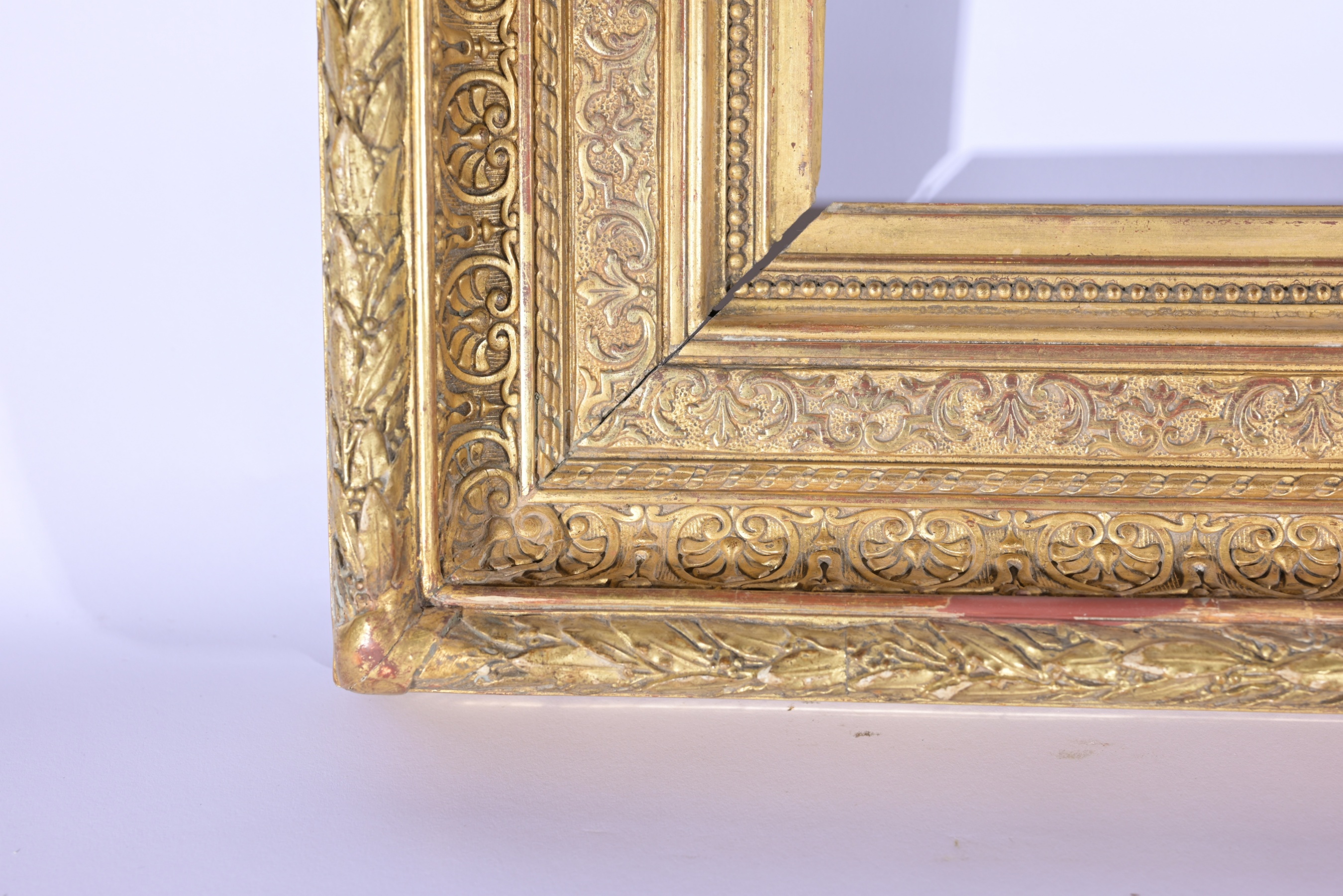 Exceptional 1860's French Gilt Frame - 16 x 24.5 - Image 5 of 11